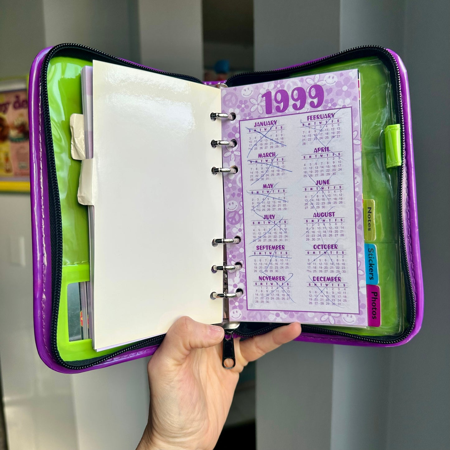 90’s Lisa Frank Blossom Bear Planner *READ