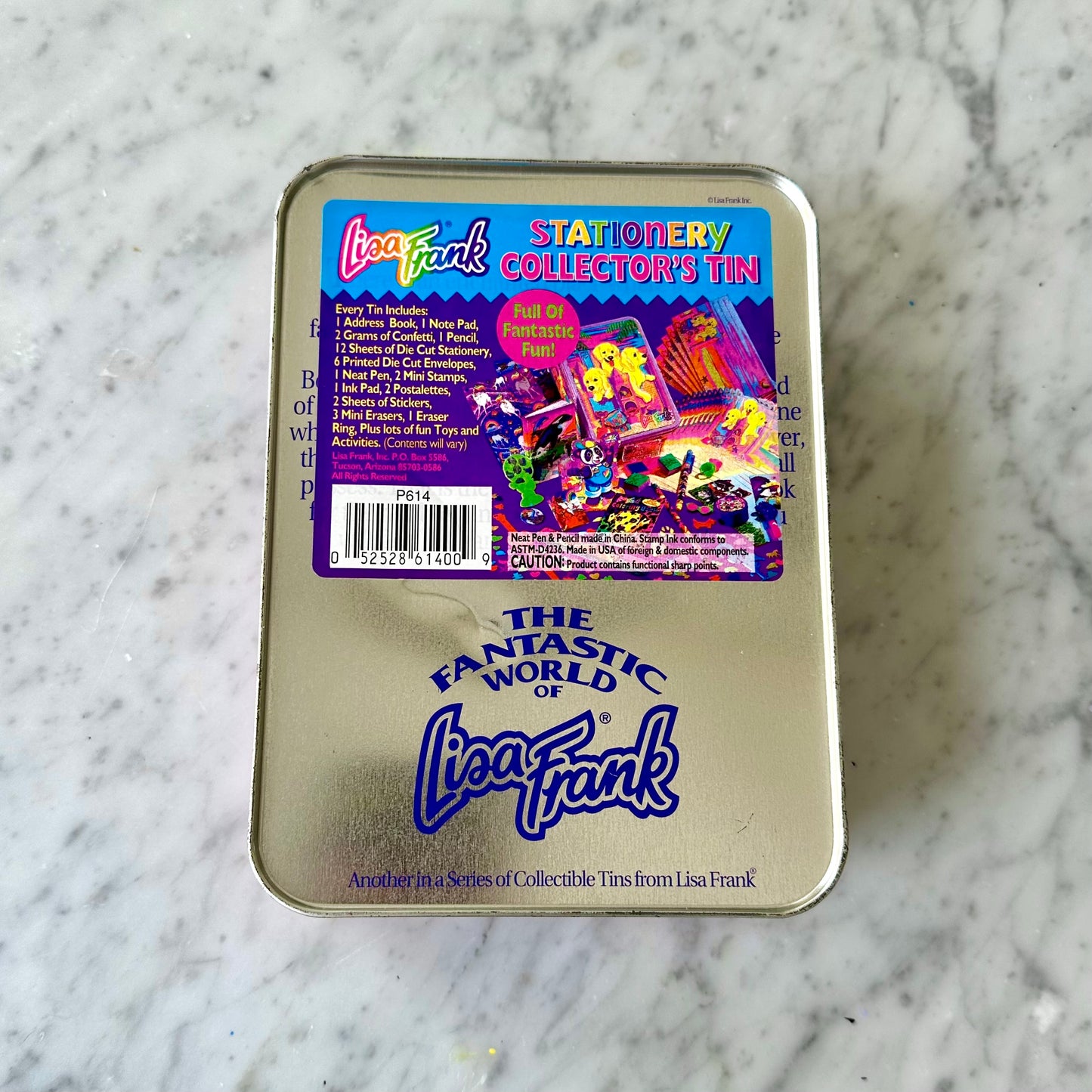 90’s Lisa Frank Rainbow Chaser Tin
