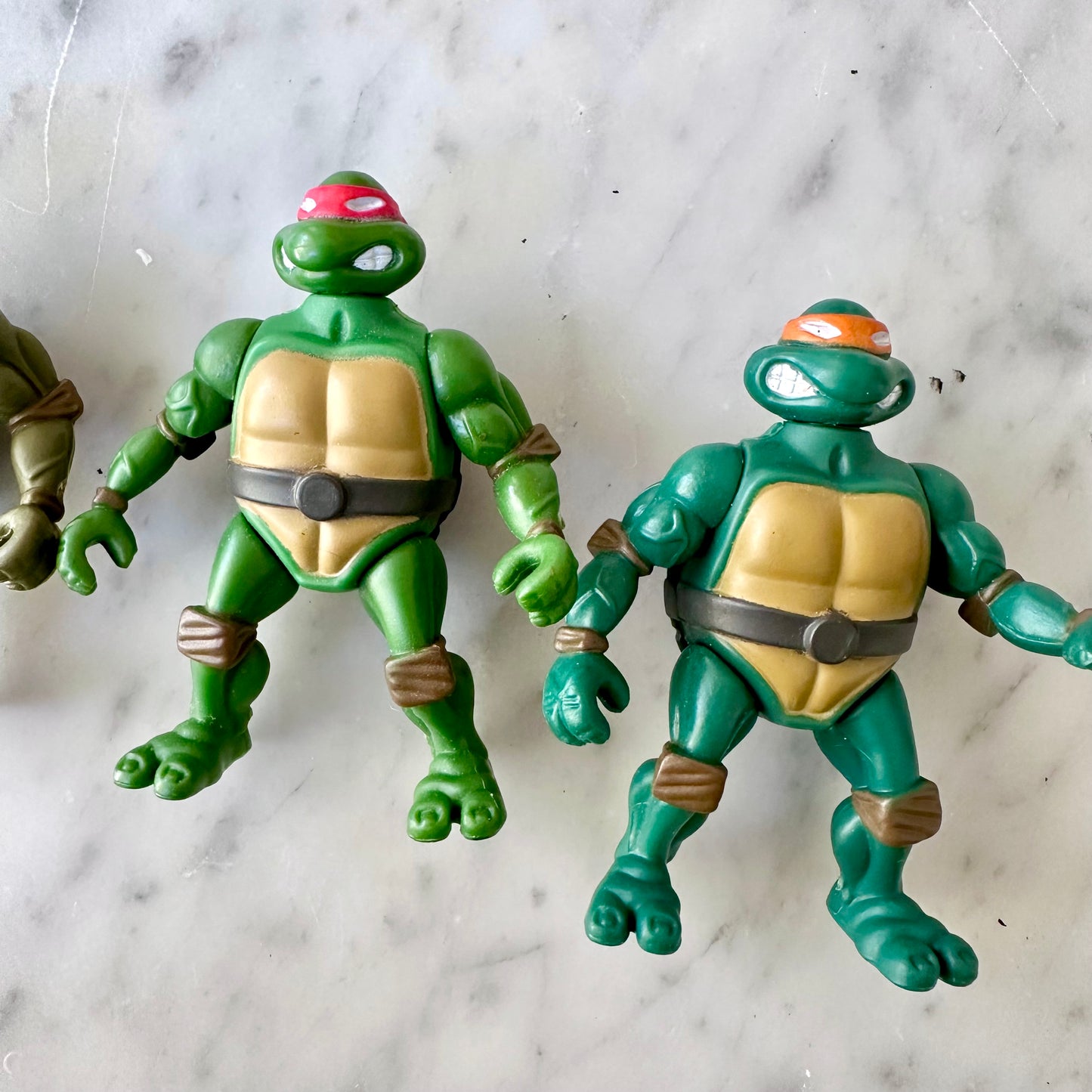 2002 Mini TMNT Set of 3