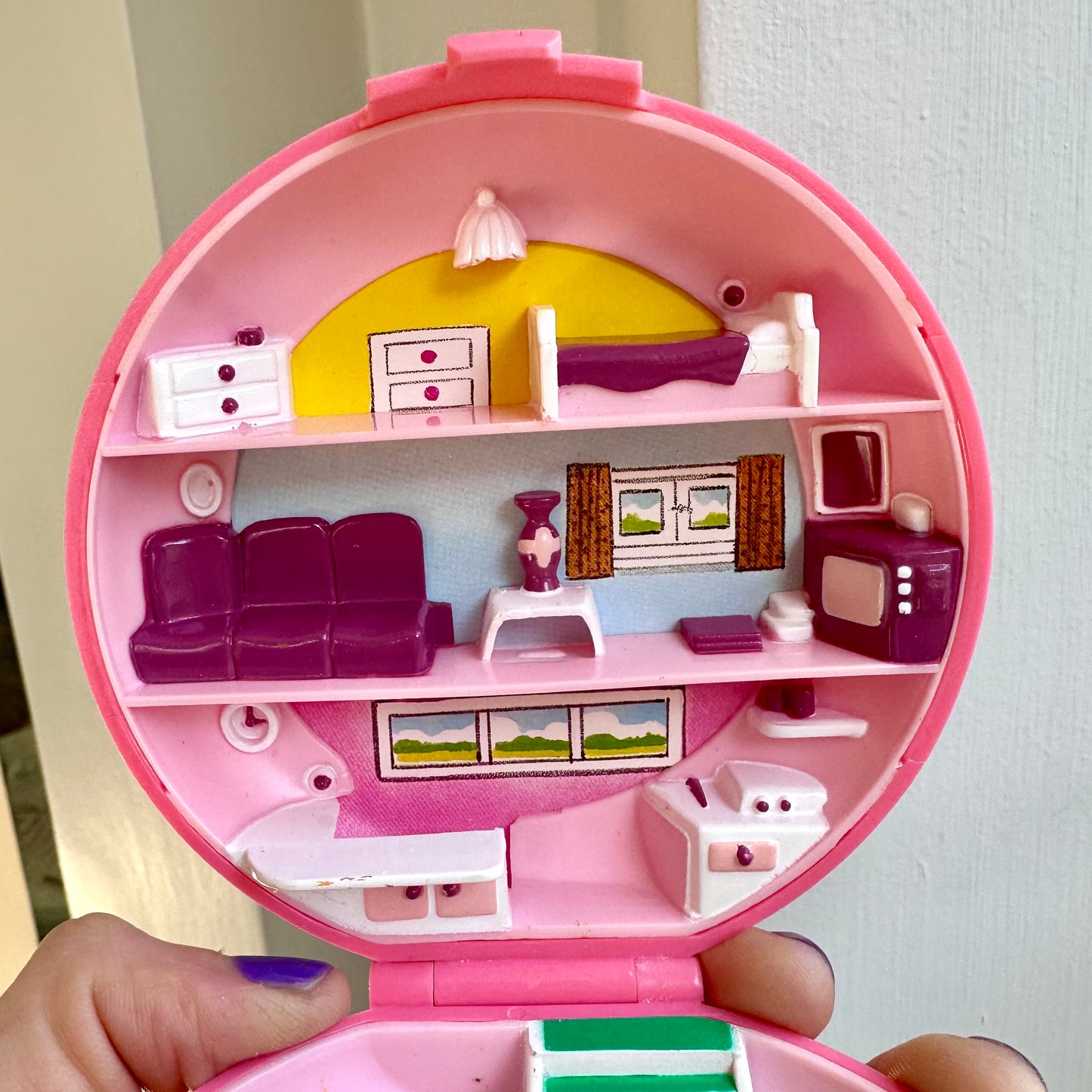 1989 Polly Pocket Button’s Animal Hospital 100% Complete