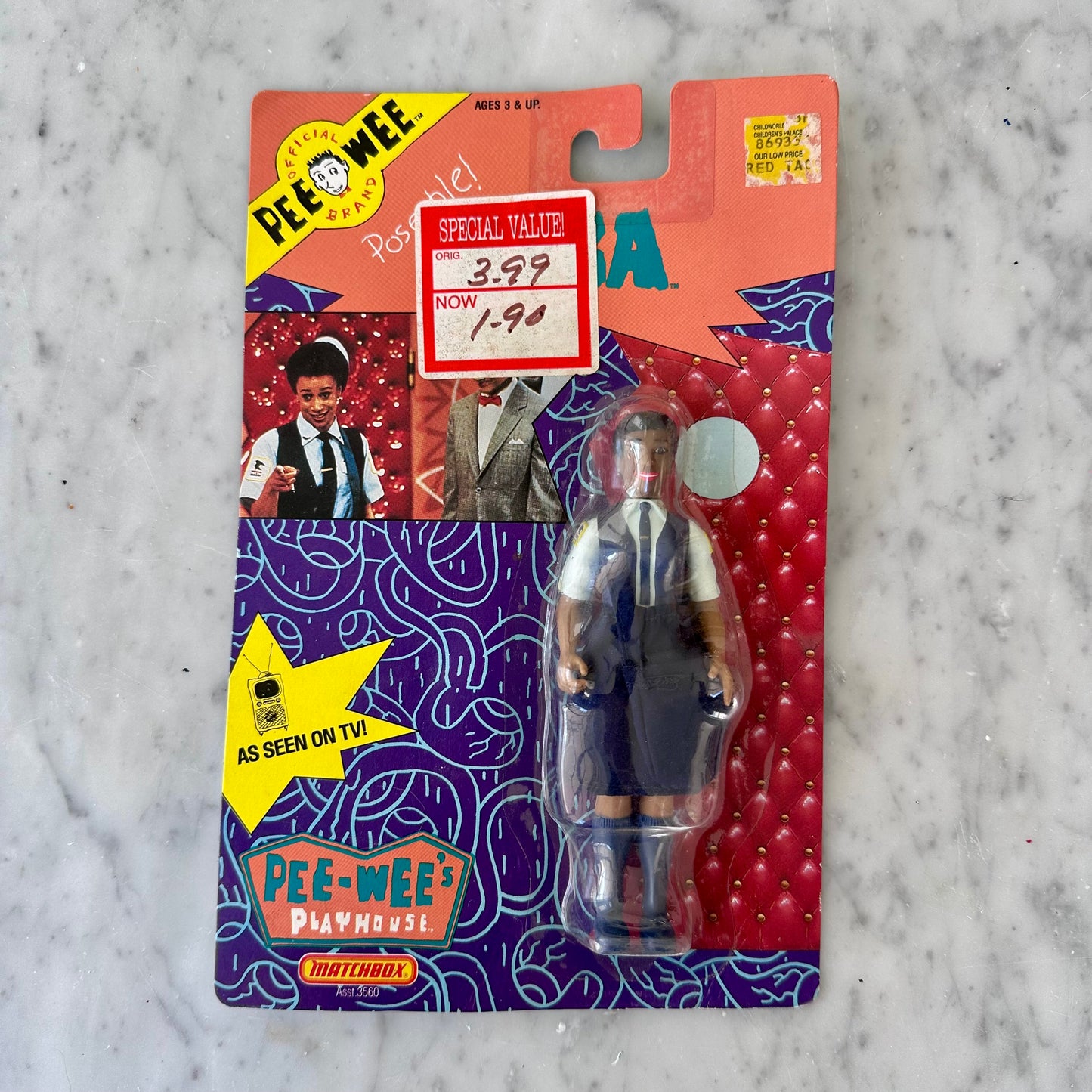 1988 Pee Wee’s Playhouse “Reba” Action Figure