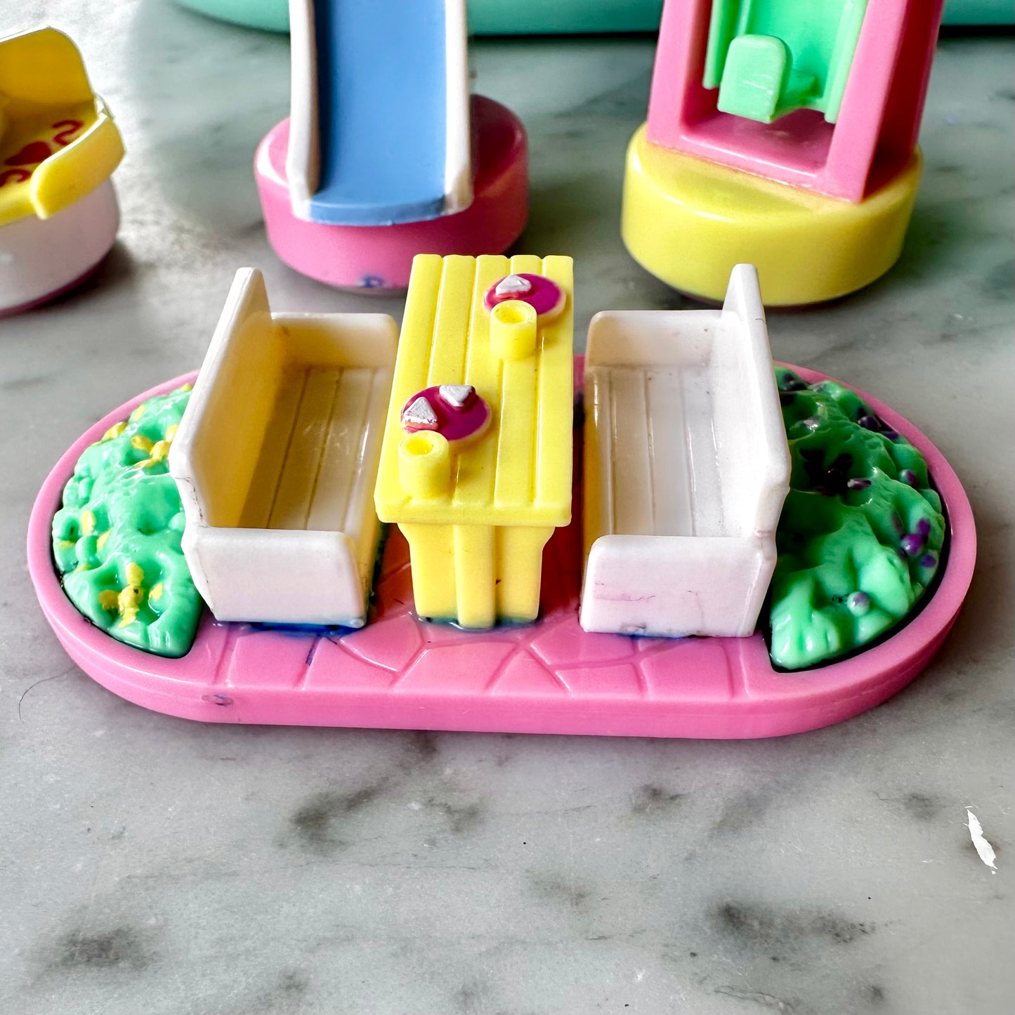 1992 Polly Pocket Babysitting Stamper Set