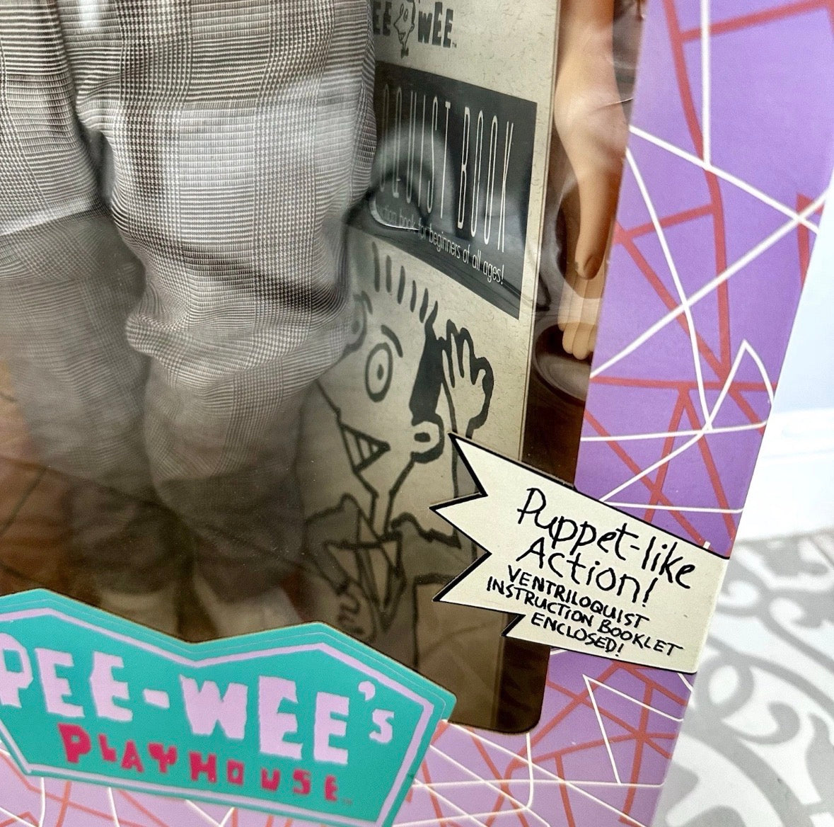 1989 Pee Wee Herman Ventriloquist Doll
