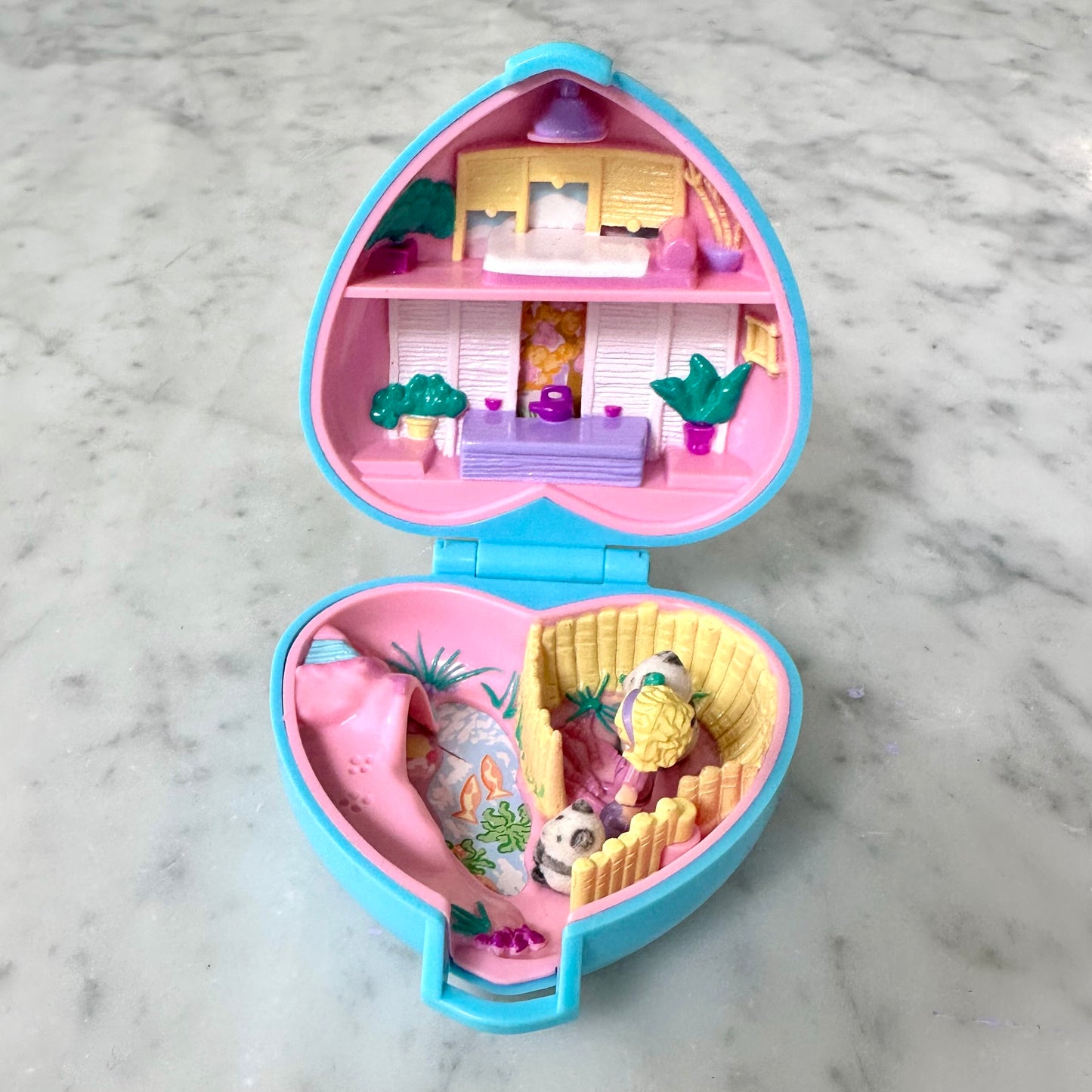 1993 Polly Pocket Pretty Pandas Playset