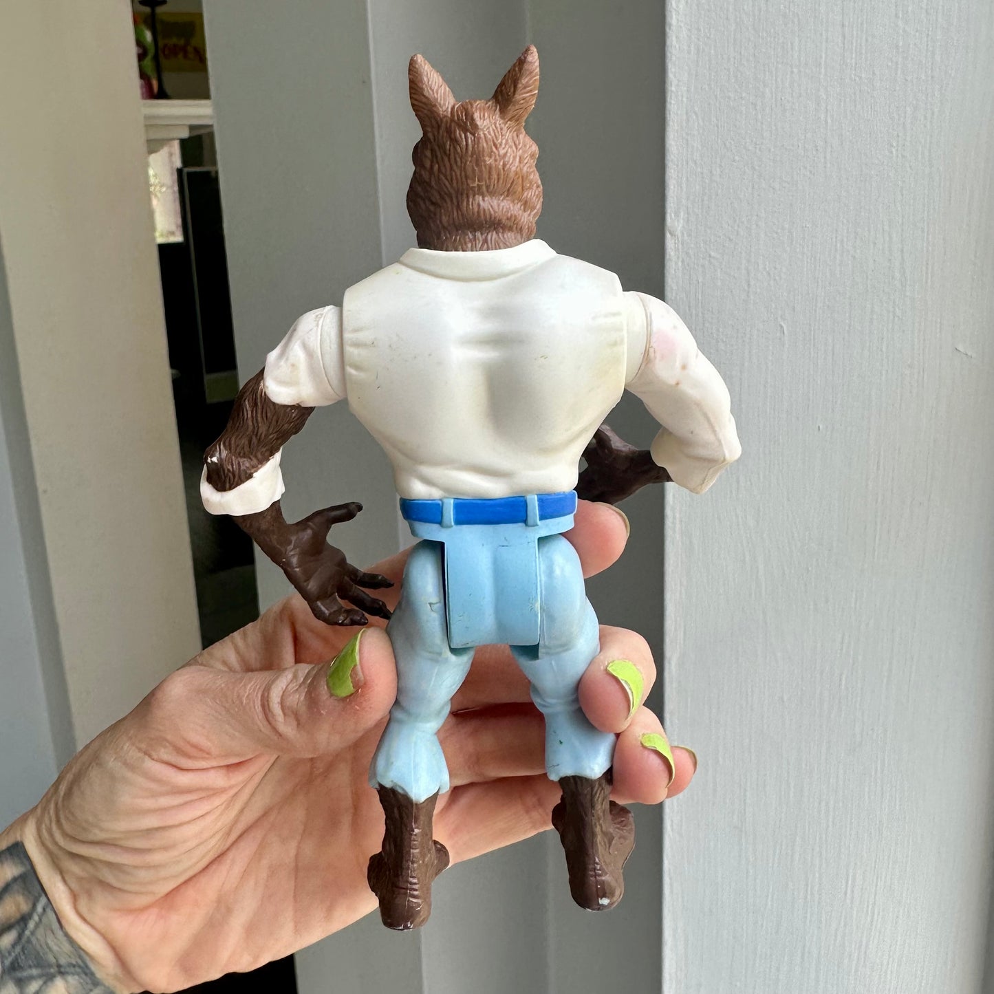 1989 The Real Ghostbusters Wolfman Action Figure