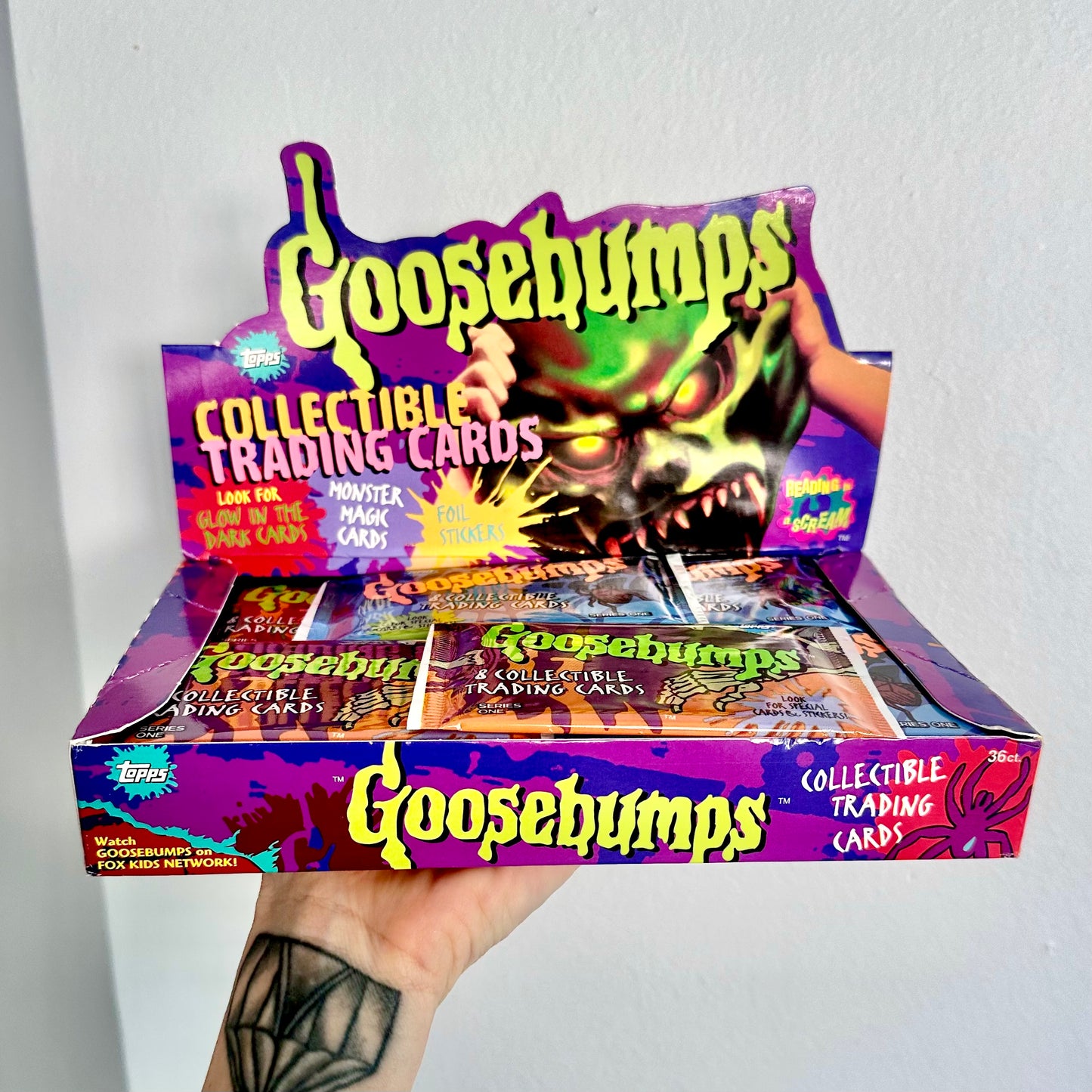 1996 Goosebumps Trading Card Pack