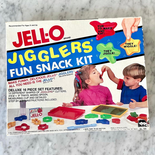 1991 Jello-o Jigglers Fun Snack Kit