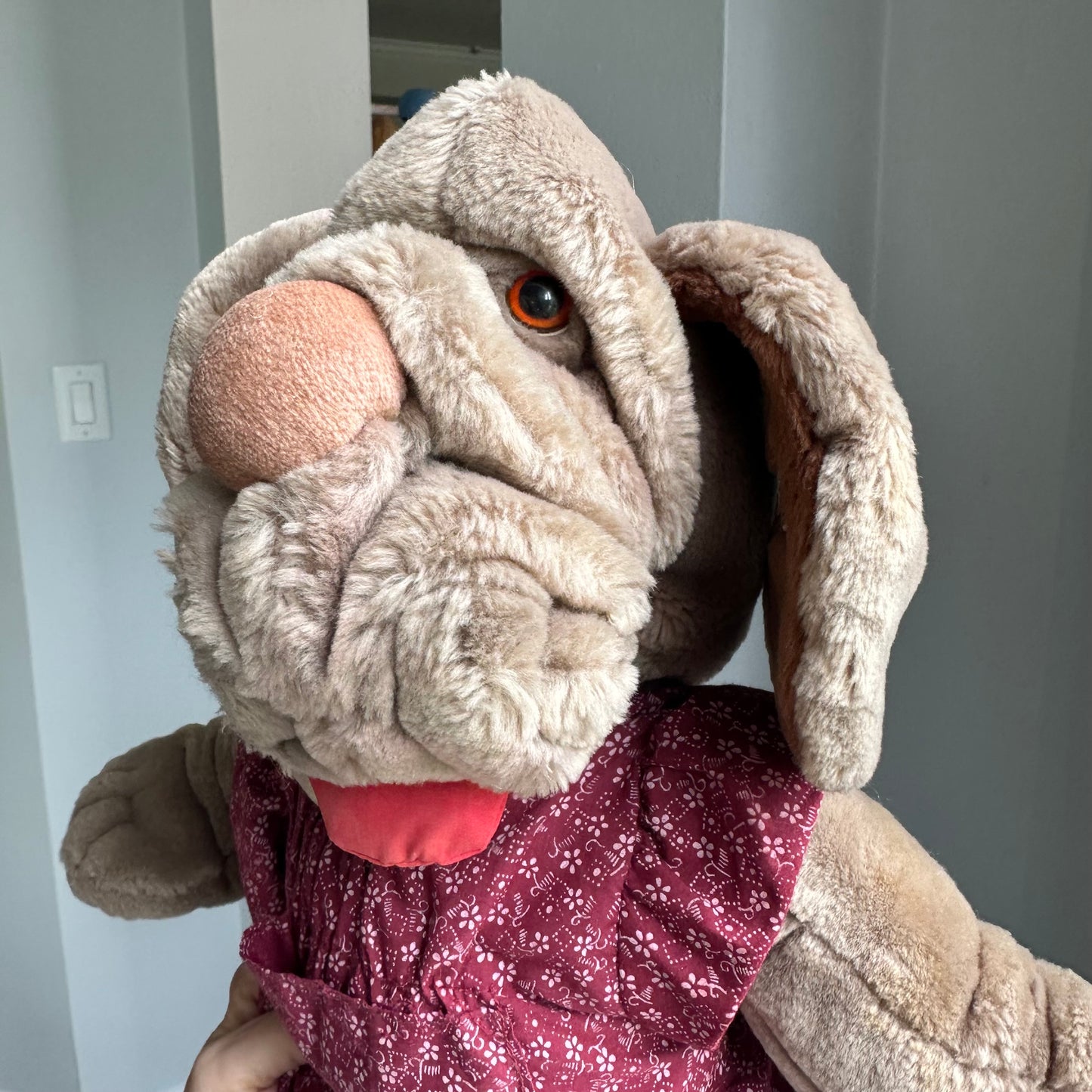 1981 Wrinkles the Dog Plush