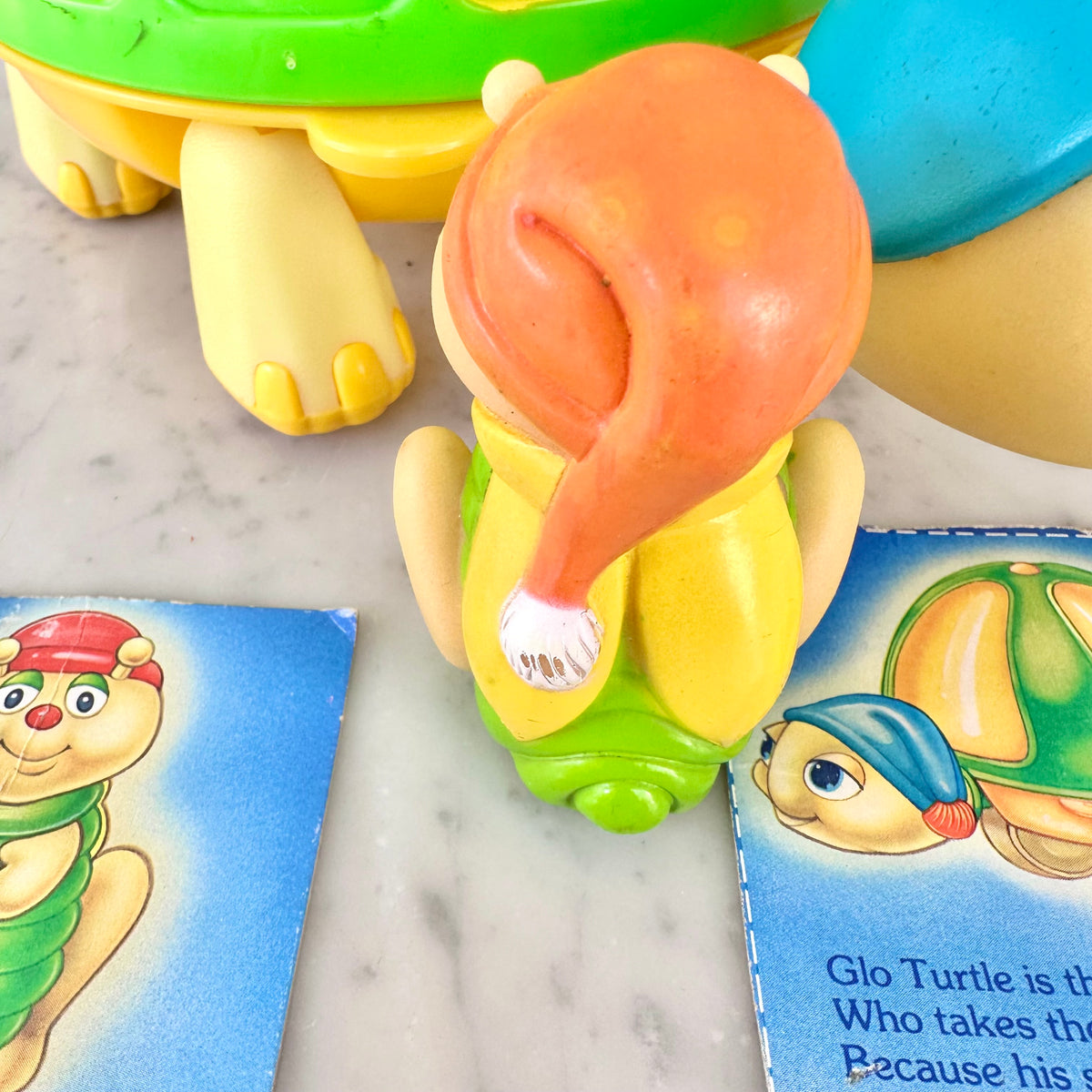 1985 Hasbro Glo Turtle with Glo Hopper