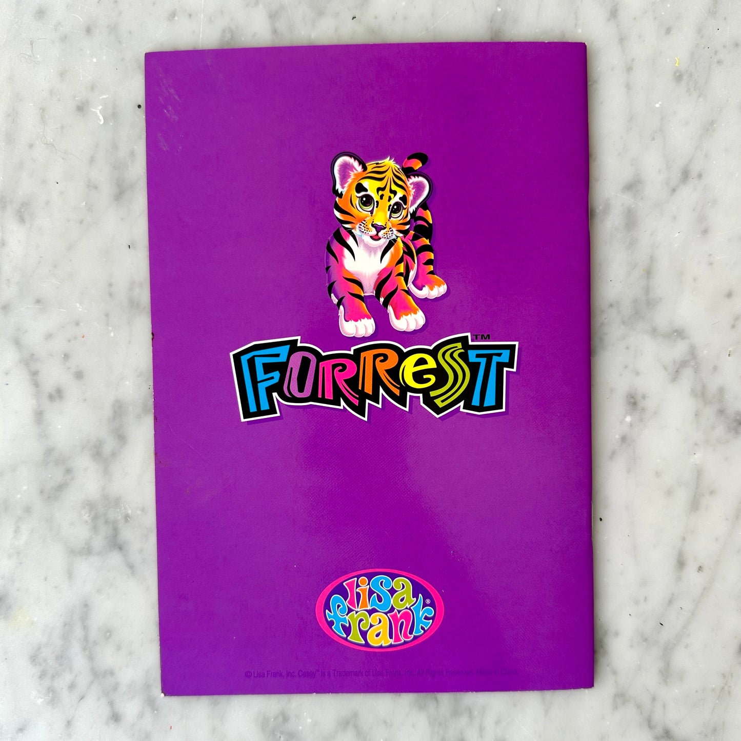 90’s Lisa Frank Forrest Sticker Book