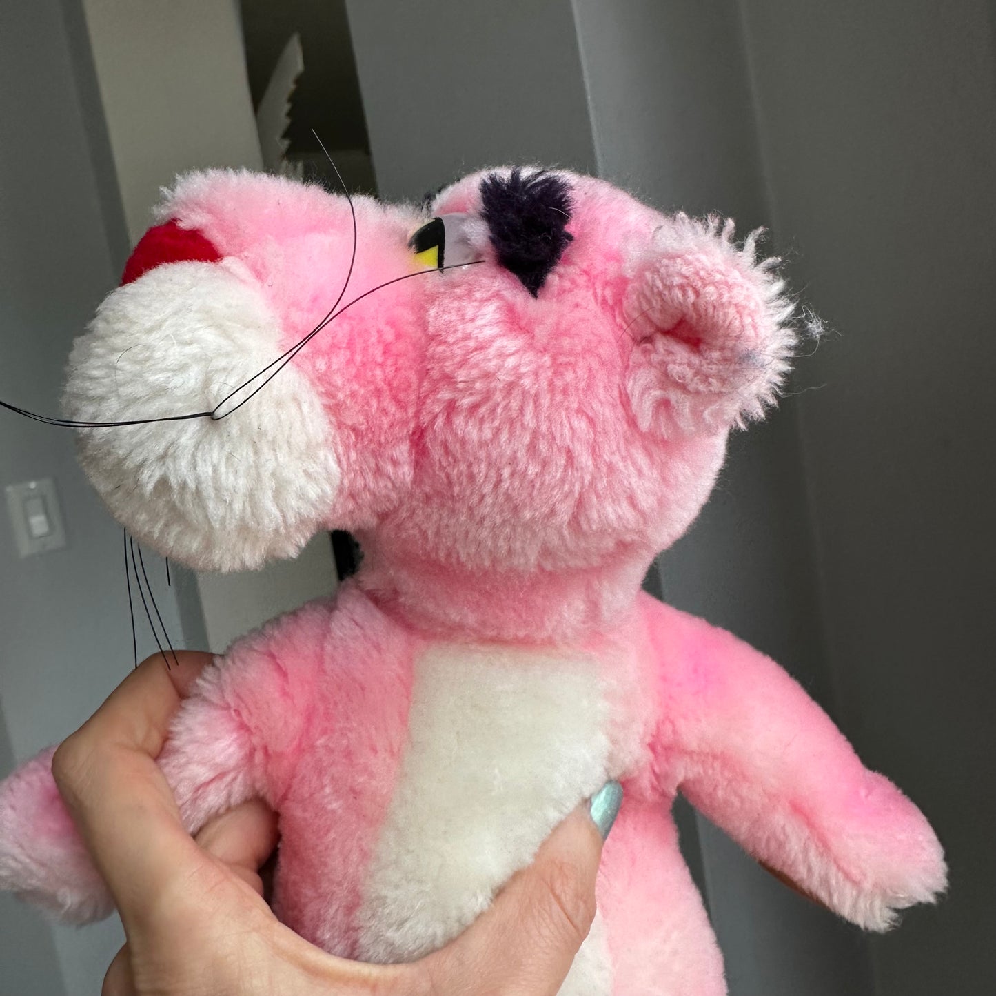 1987 Pink Panther Window Cling Plush