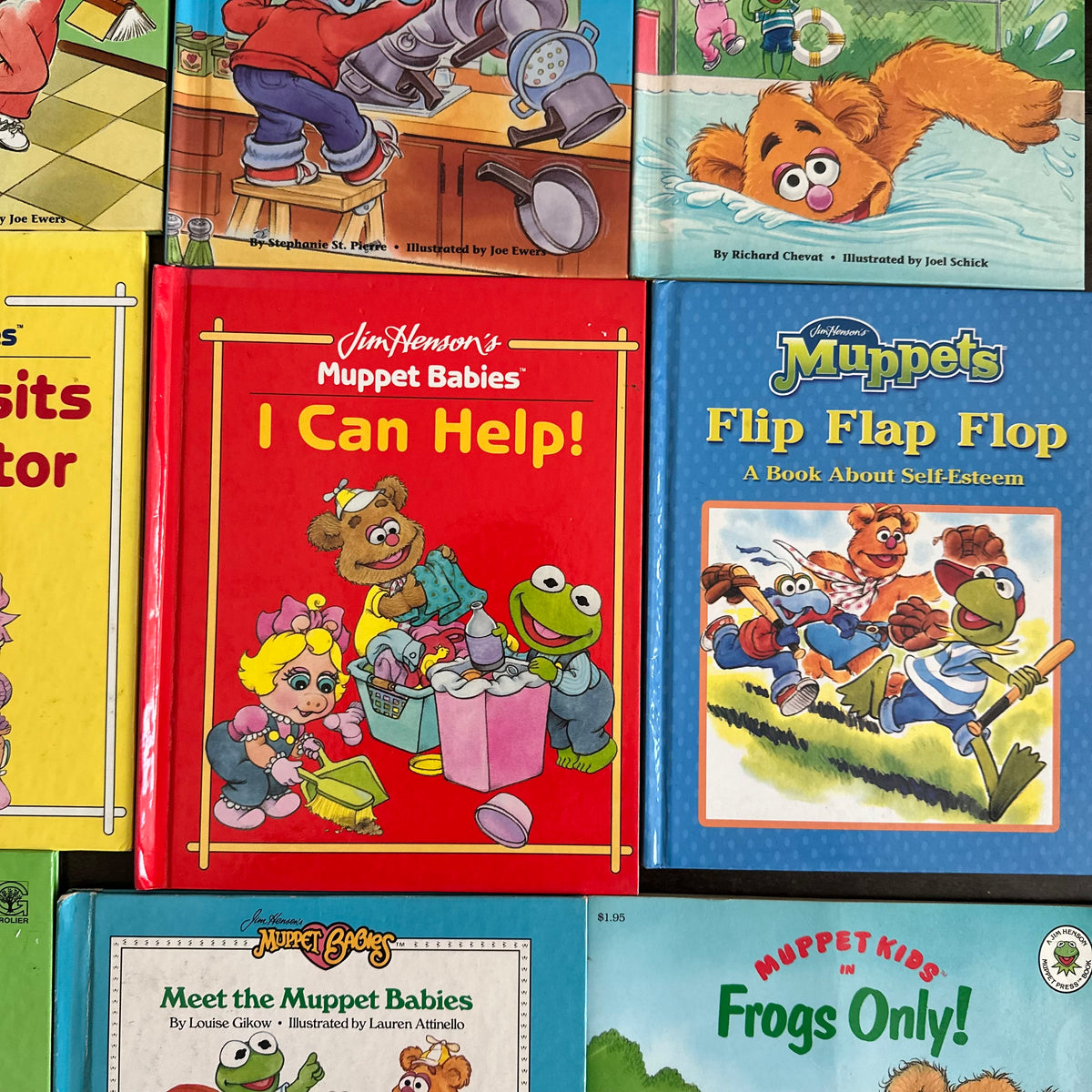 Vintage Muppets Book Lot