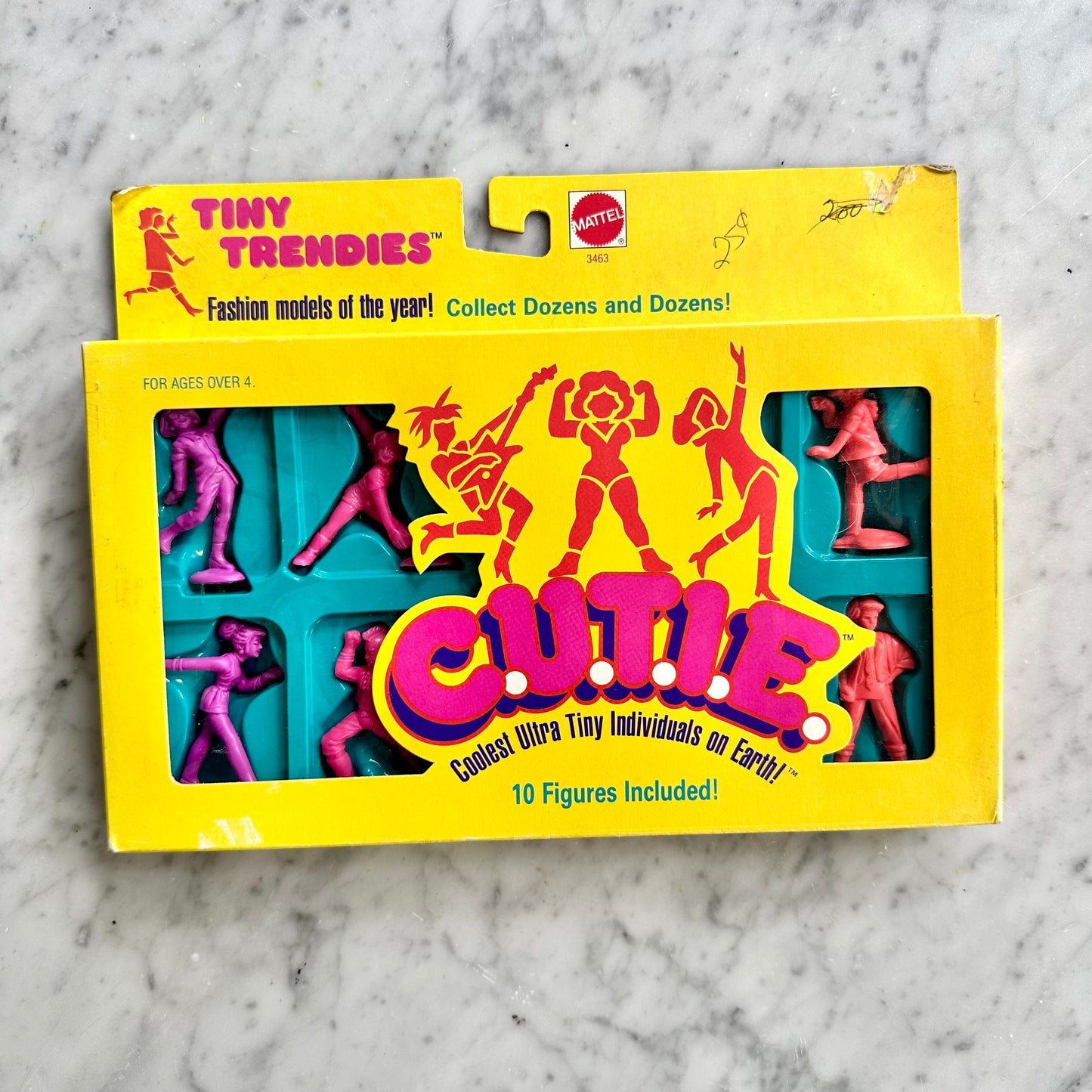 80’s Mattel C.U.T.I.E. “Tiny Trendies” Figures