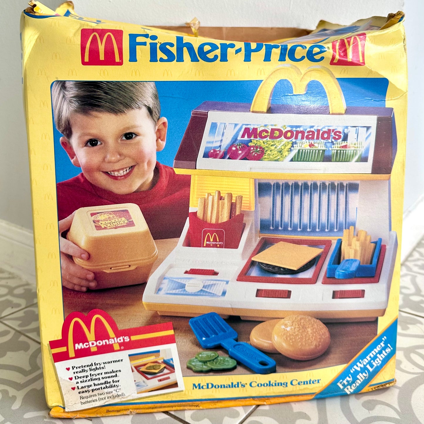 1989 Fisher Price McDonald’s Cooking Center