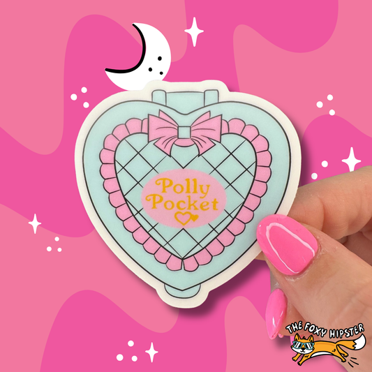 Polly Pocket Nostalgic Vinyl Sticker