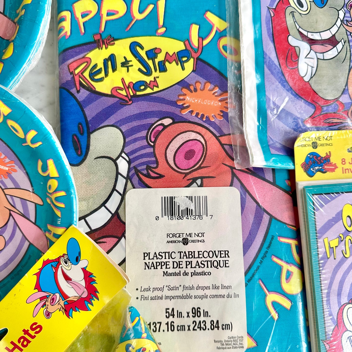 1995 Ren & Stimpy Party Supplies