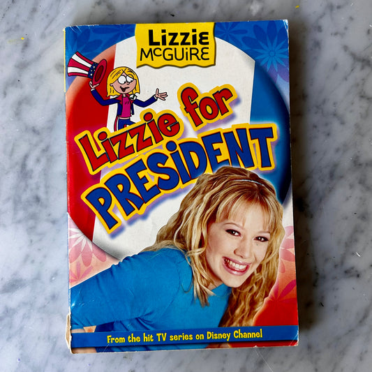 Lizzie McGuire “Lizzie For President ” Book
