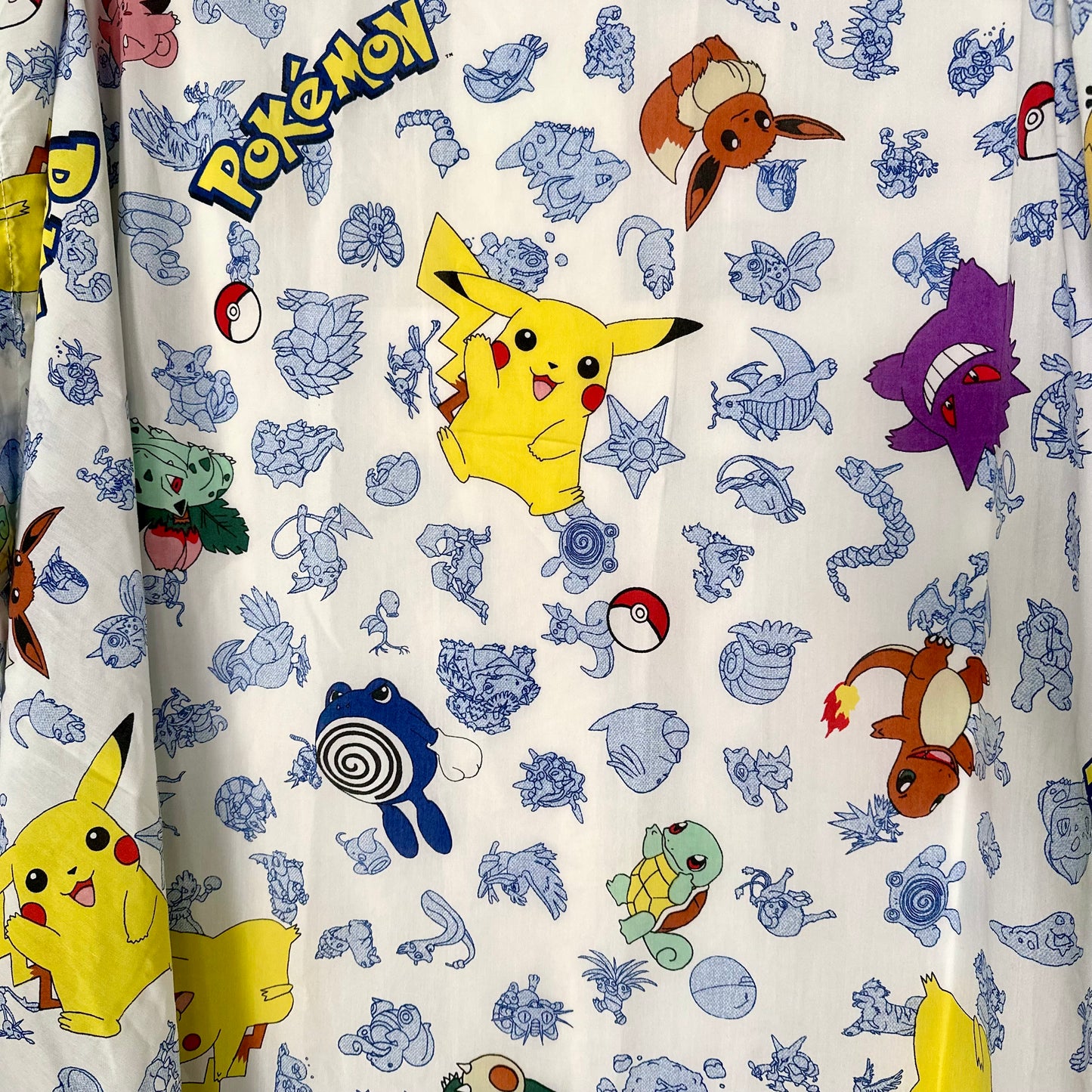 1998 Pokémon Twin Flat Sheet