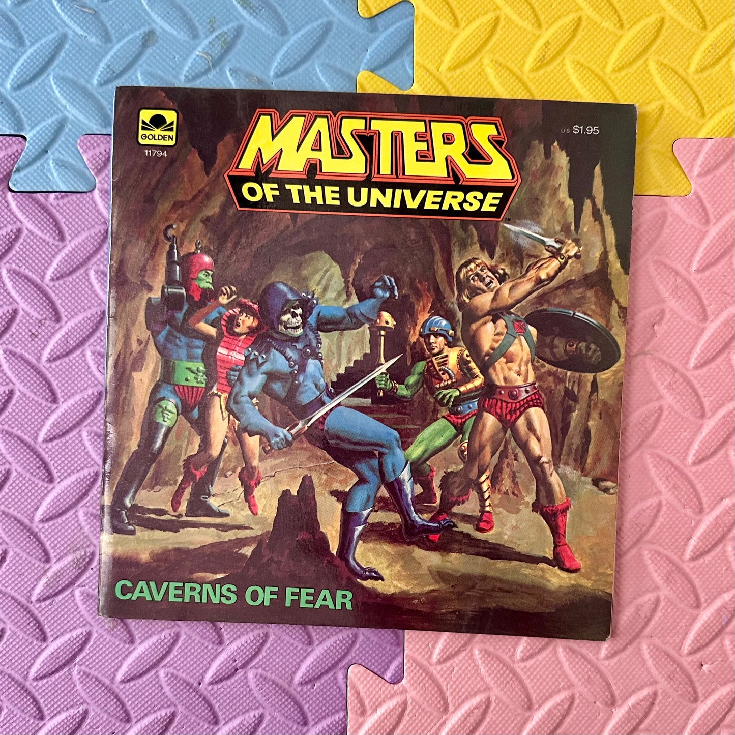 1983 Masters of the Universe-Caverns of Fear Book