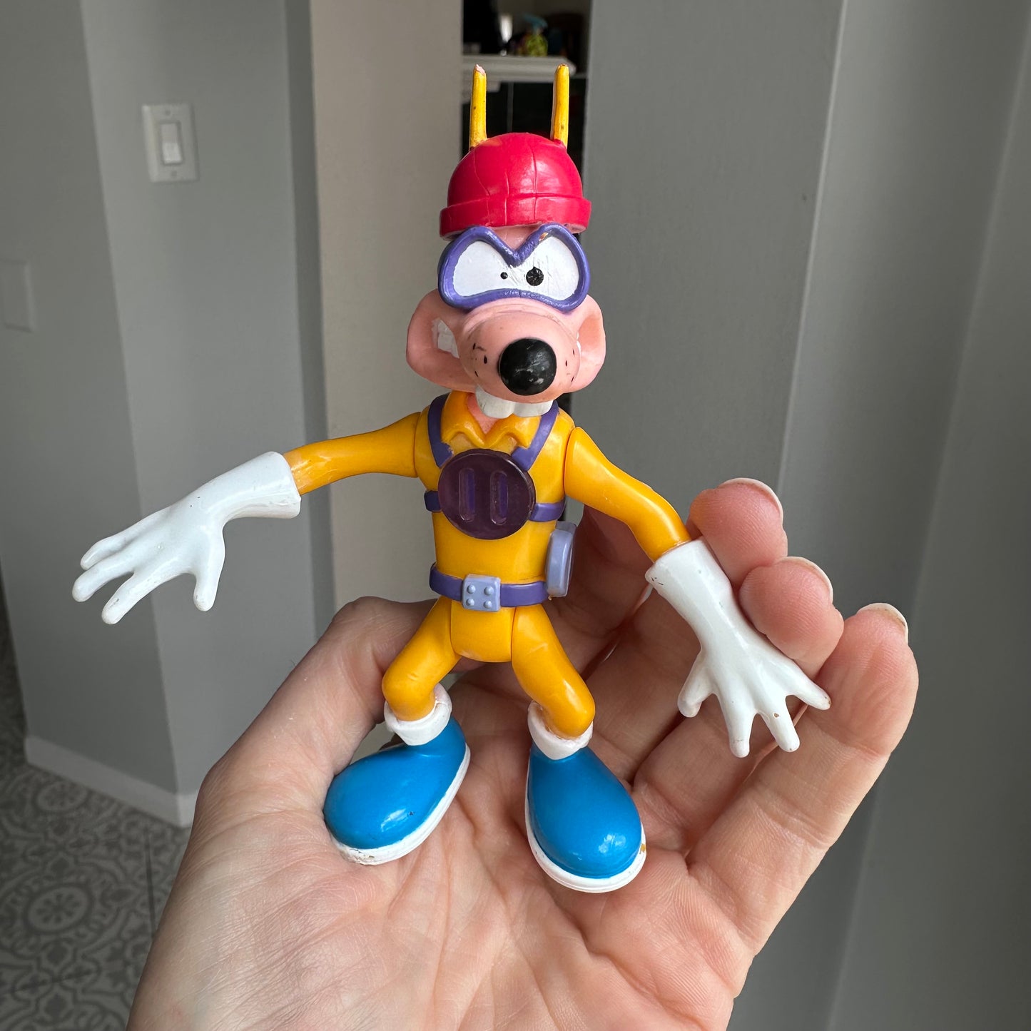 1991 Darkwing Duck “Megavolt” Action Figure