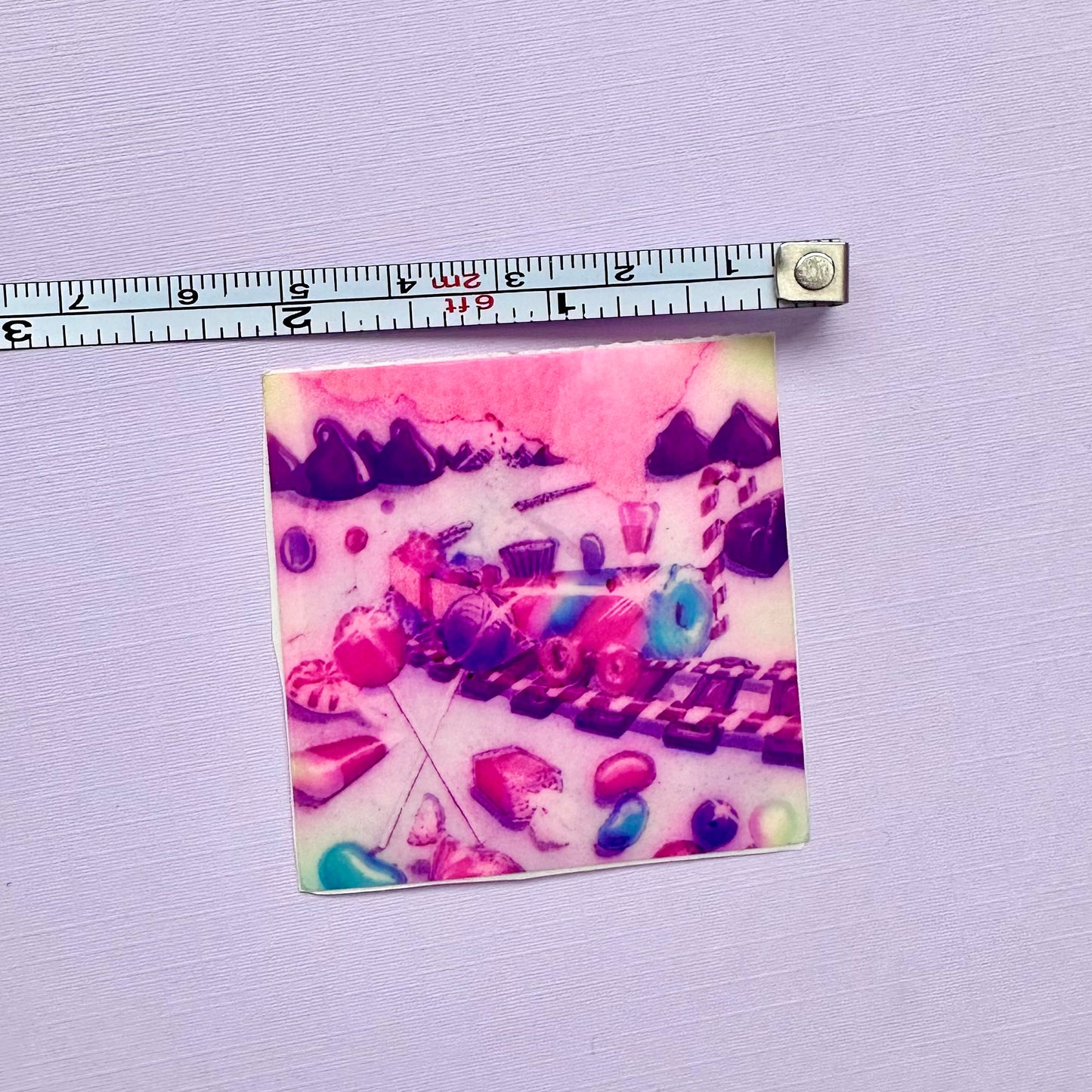 1982 Lisa Frank Candy Train Sticker