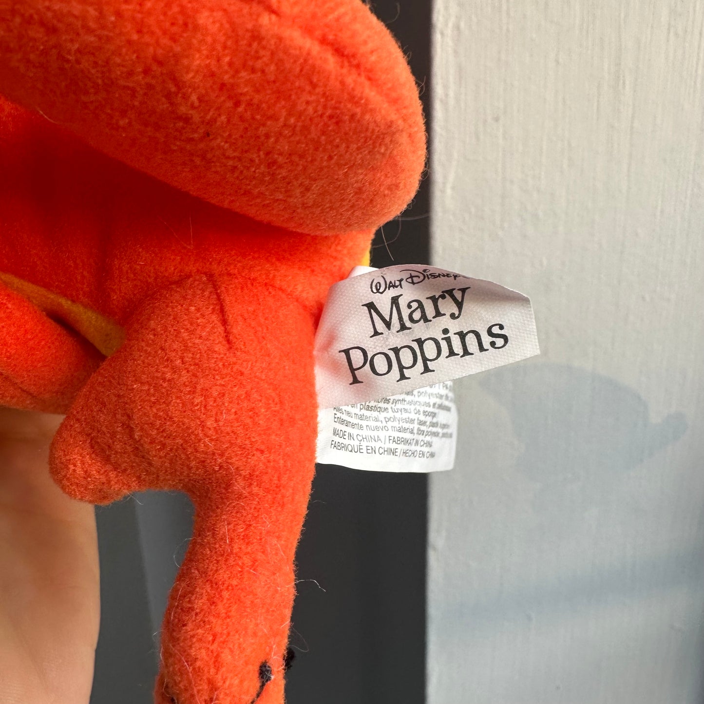 Disney Store Mary Poppins Fox Beanie Plush