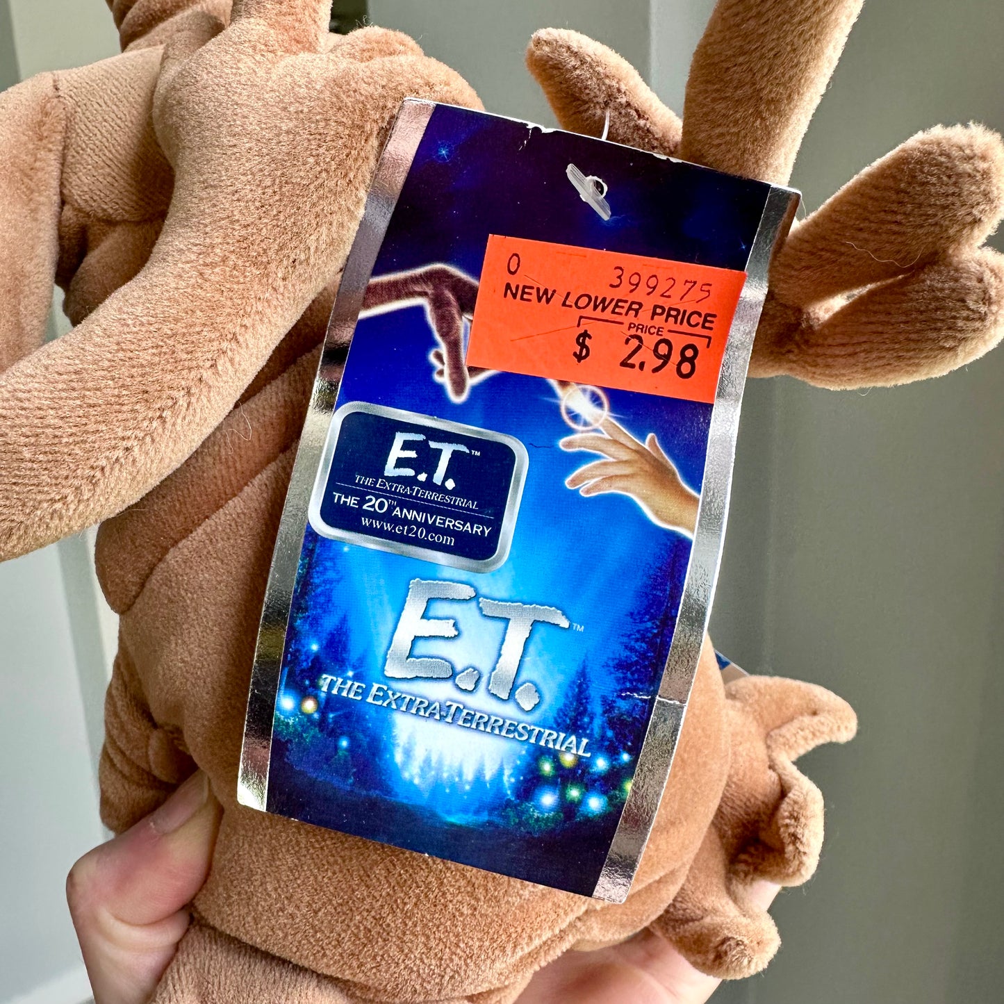 2001 Growing Neck E.T. Doll