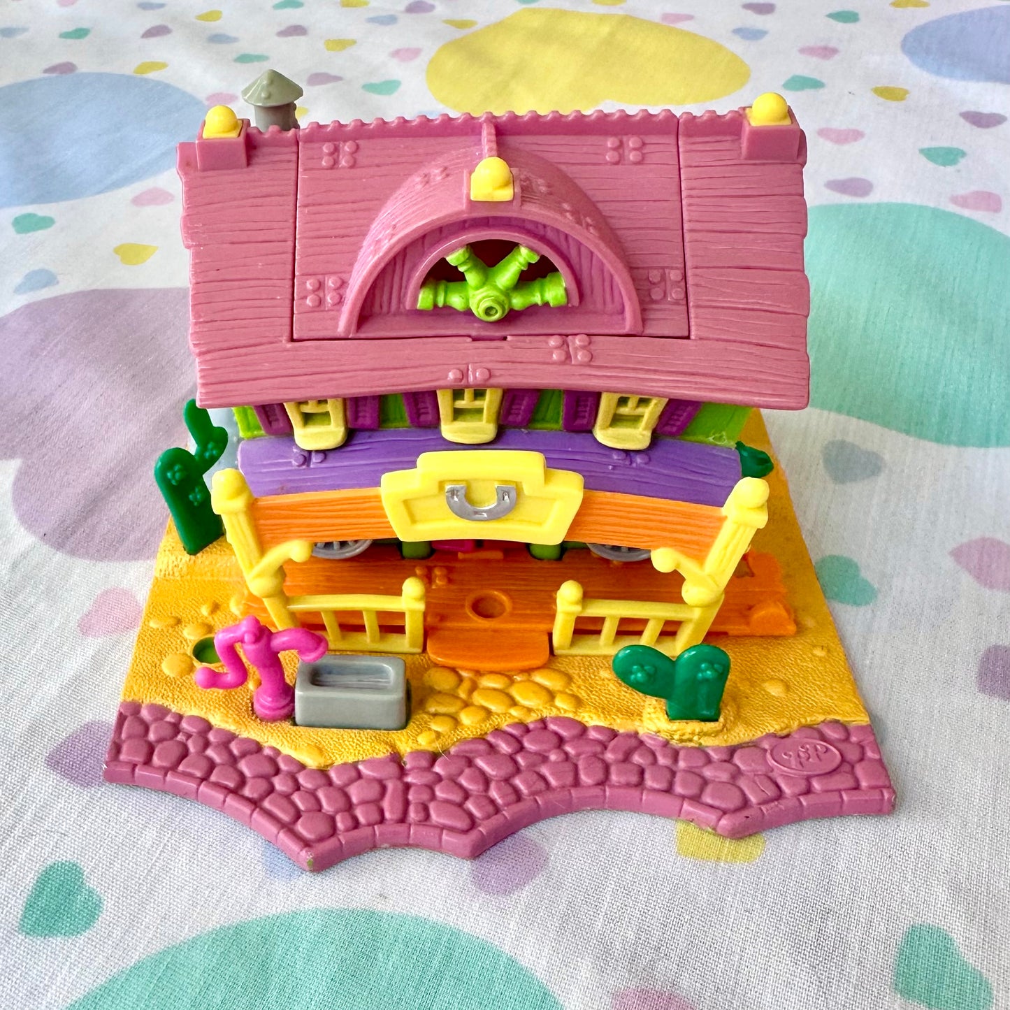 1994 Polly Pocket Light Up Horse House