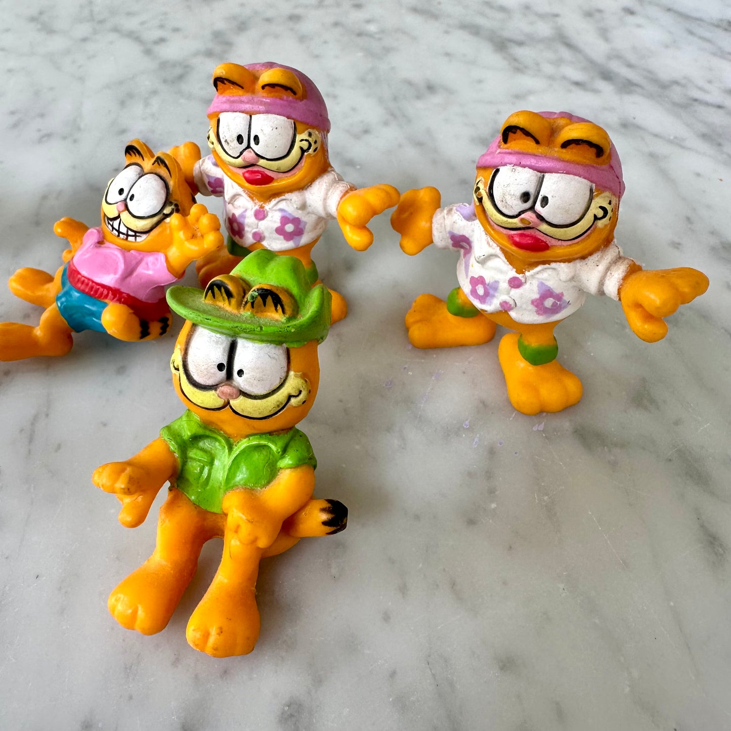 1989 McDonald’s Garfield Figure 6 Piece Lot