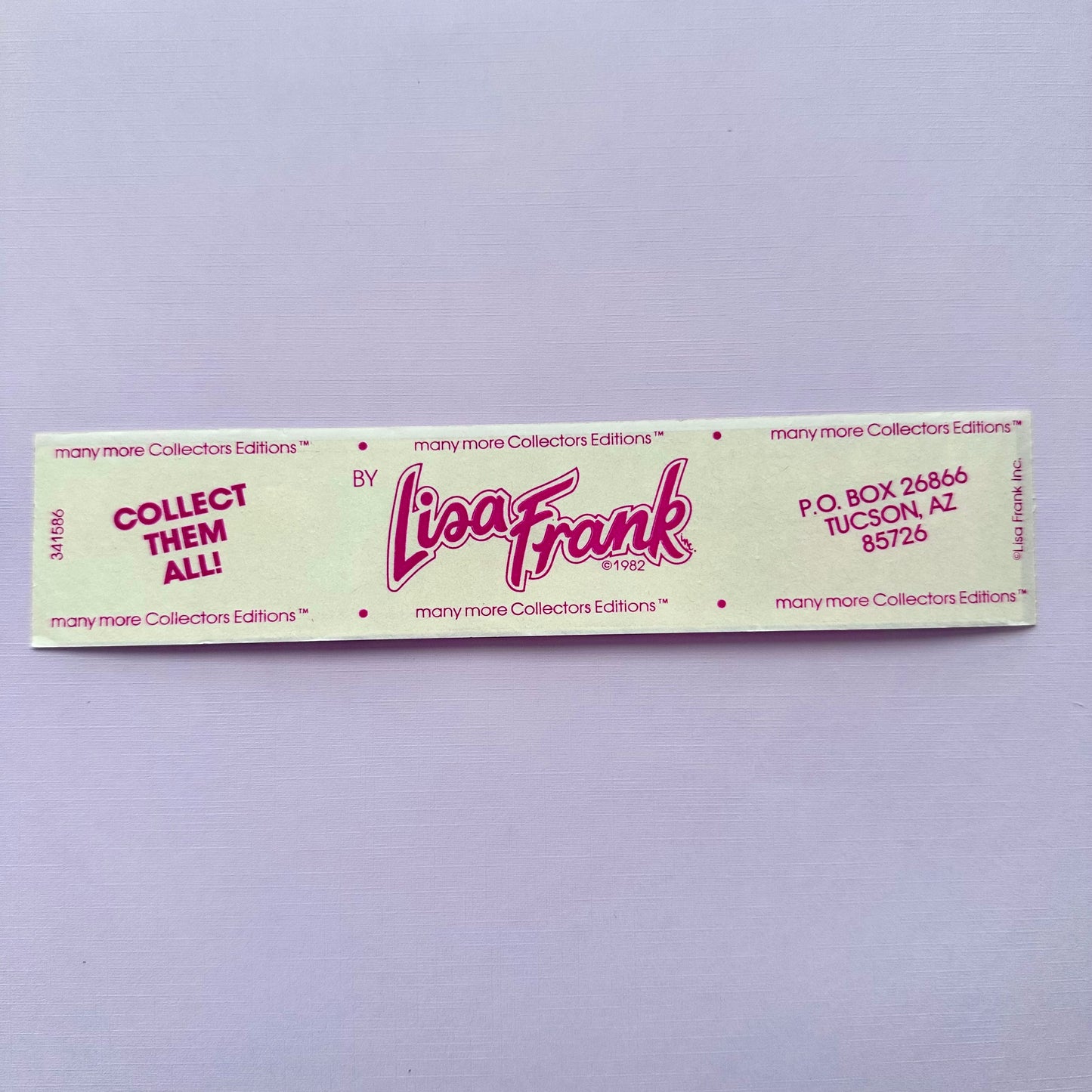 1982 Lisa Frank Colorful Kitty Stickers
