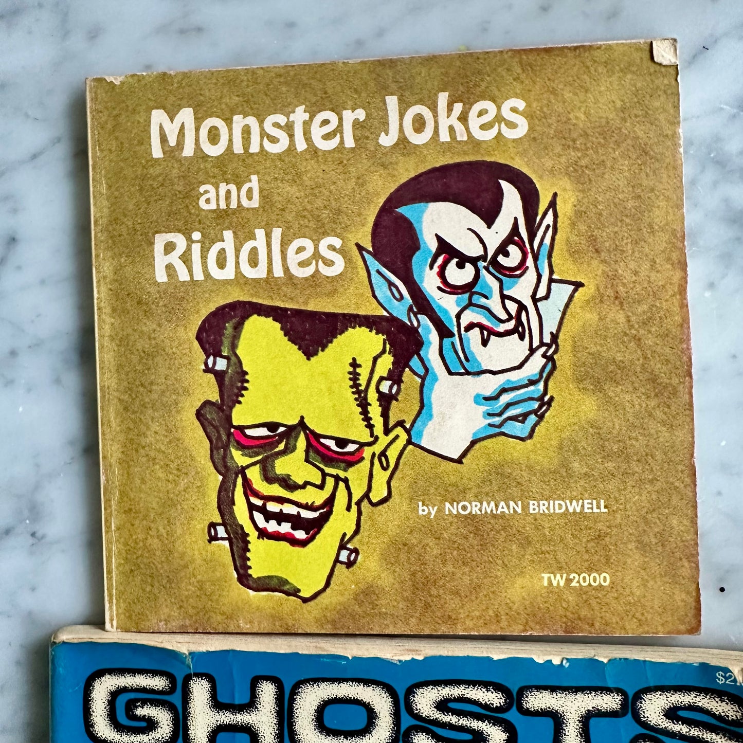 Vintage Monster and Ghost Book Lot