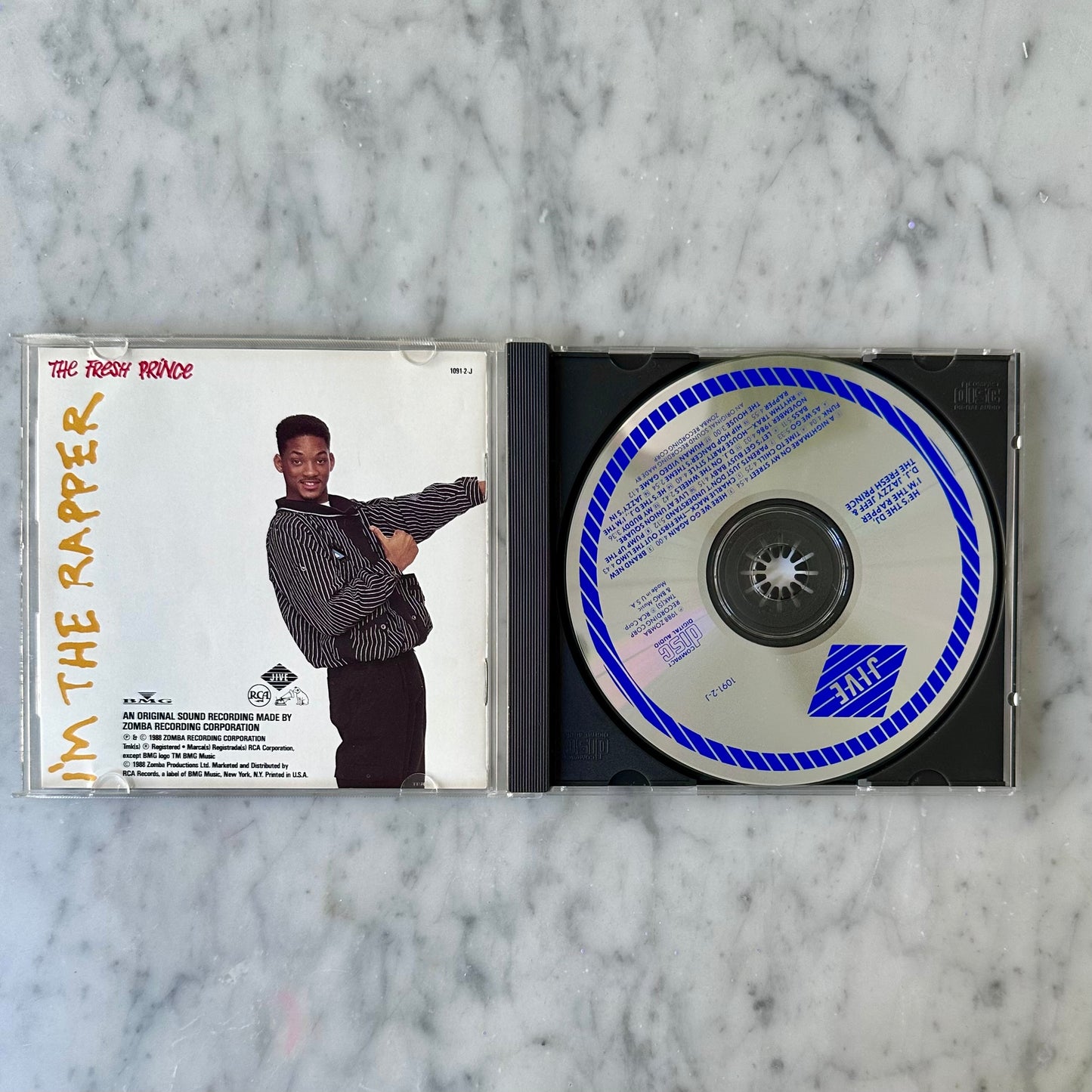 DJ Jazzy Jeff and Fresh Prince “He’s The DJ” CD