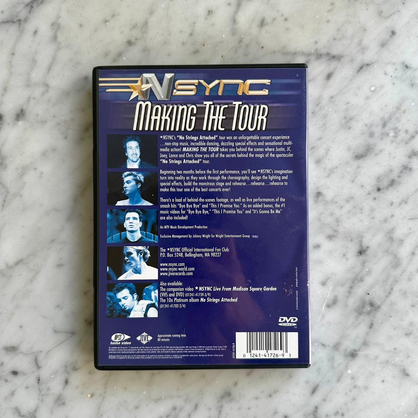 2000 *NSYNC "Making The Tour" DVD