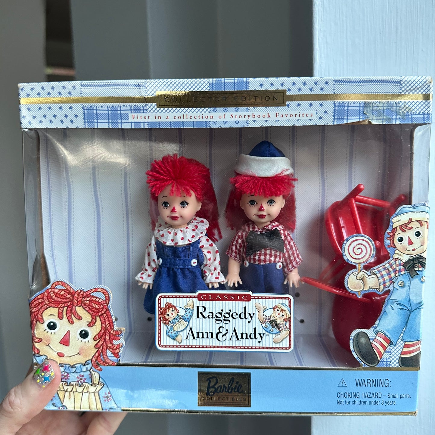 1999 Barbie Collector Edition “Raggedy Ann and Andy” Dolls