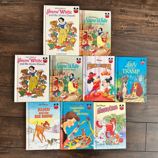 Vintage Disney Book Lot
