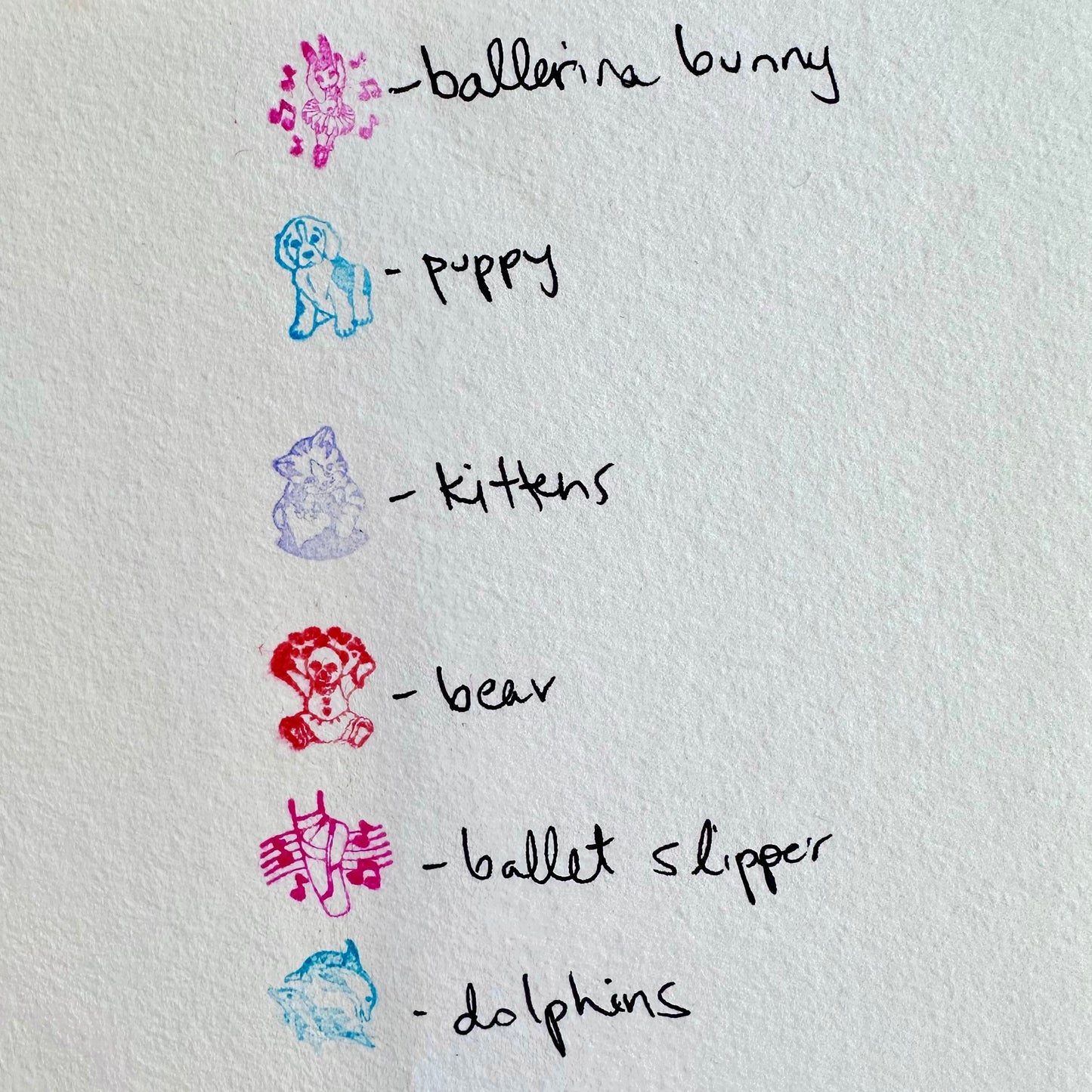 90’s Lisa Frank Stamp Ring-You Pick!