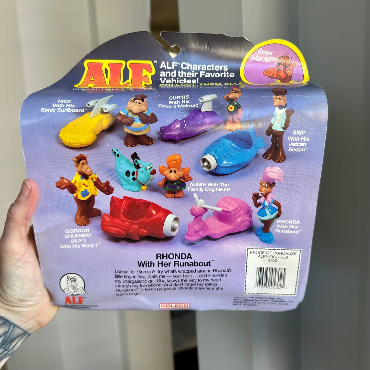 1987 ALF Collectible Rhonda Figure