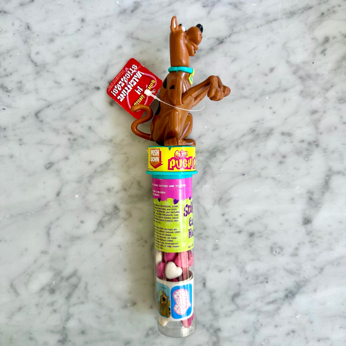 Vintage Scooby Doo Candy Tube
