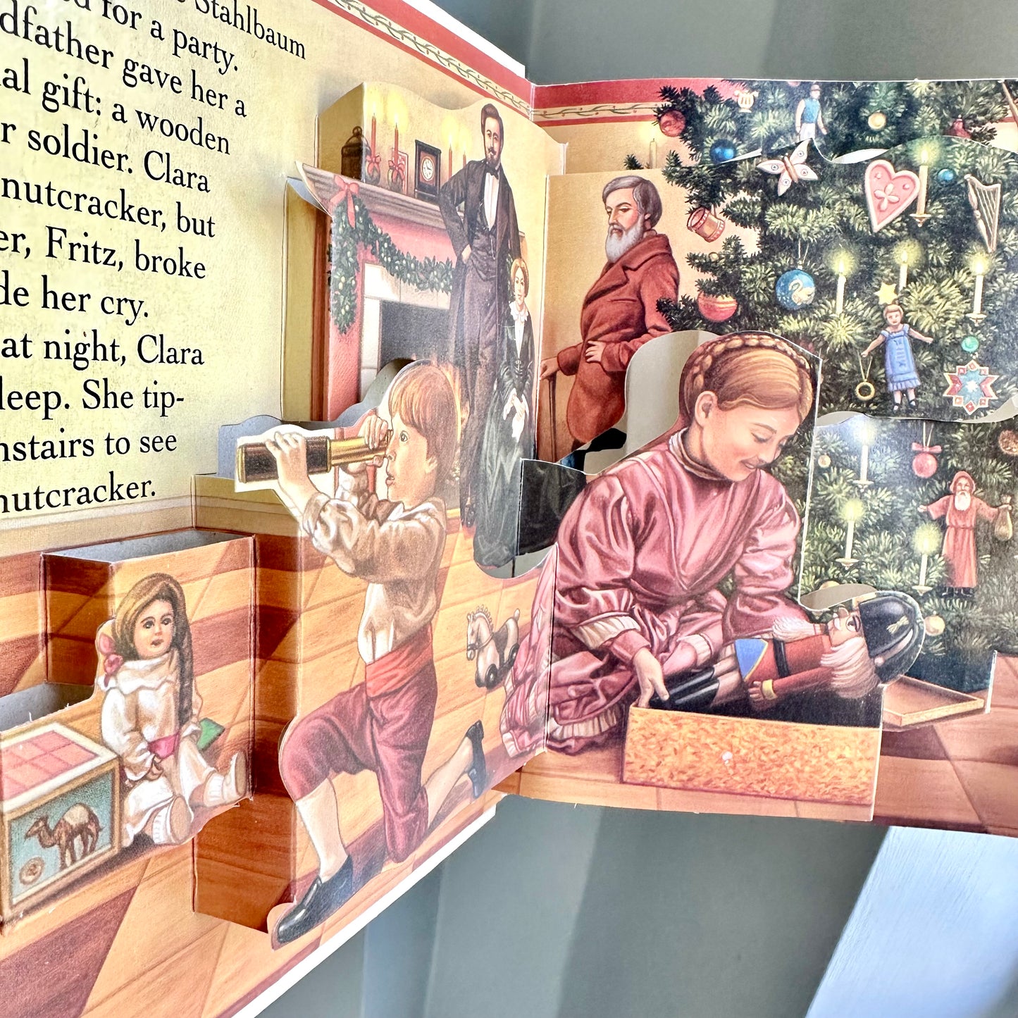 1993 The Nutcracker: A Treasury Collection Christmas Pop-Up Book