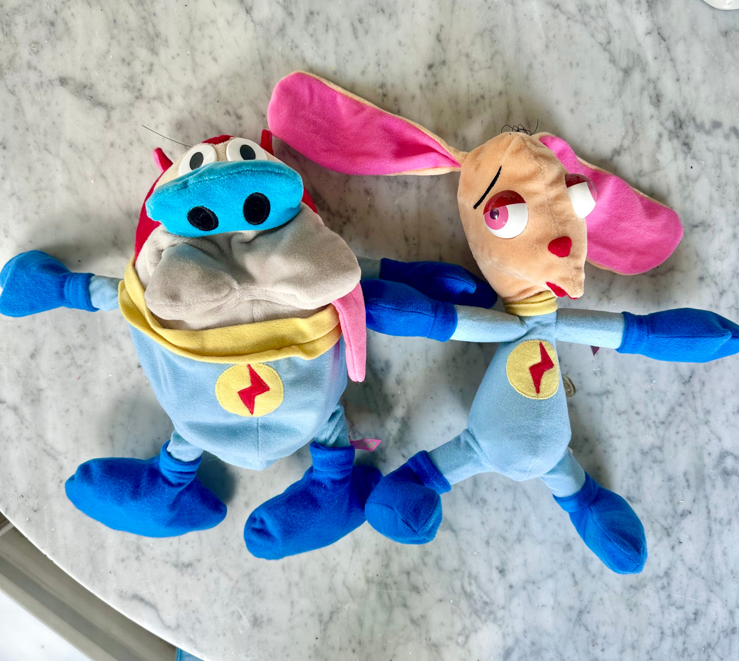 1992 Dakin Ren & Stimpy Inflatable Plush