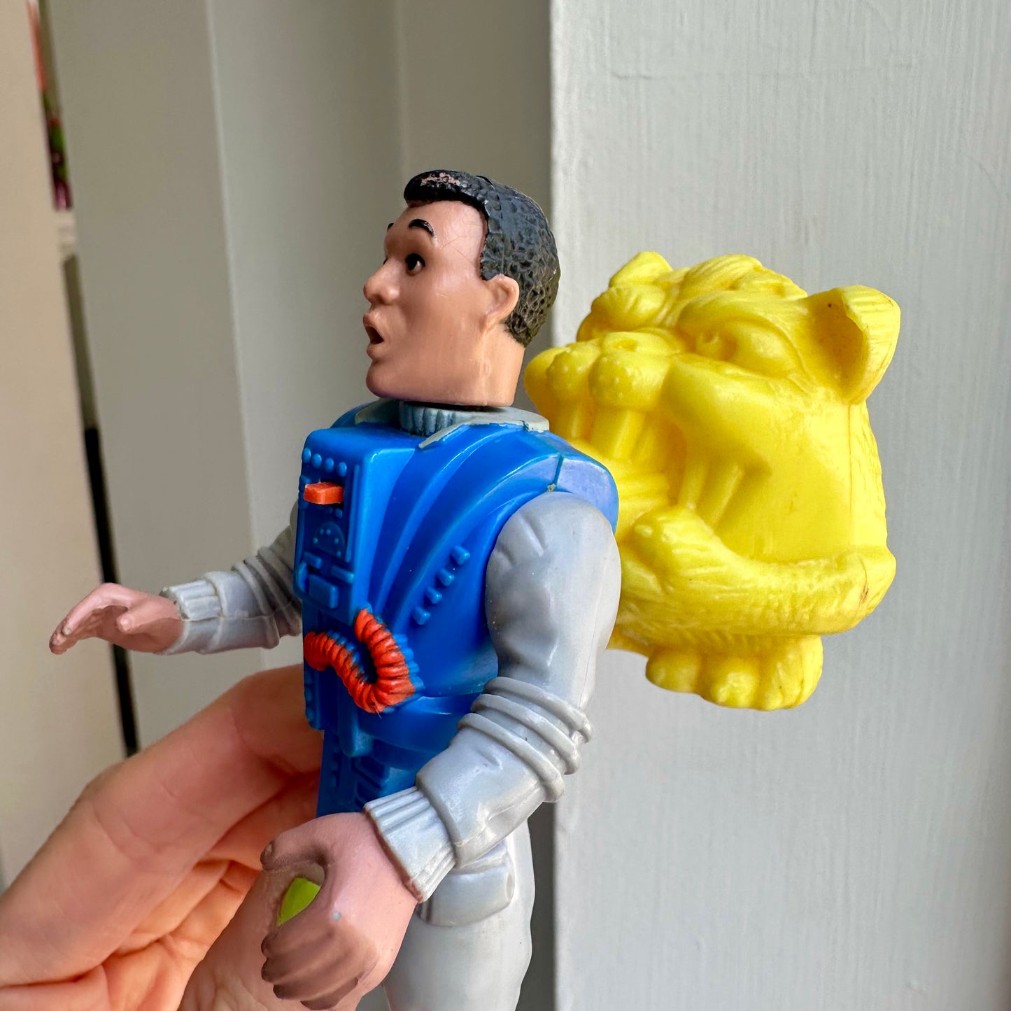 1988 The Real Ghostbusters Winston Zeddemore Screaming Heroes Action Figure