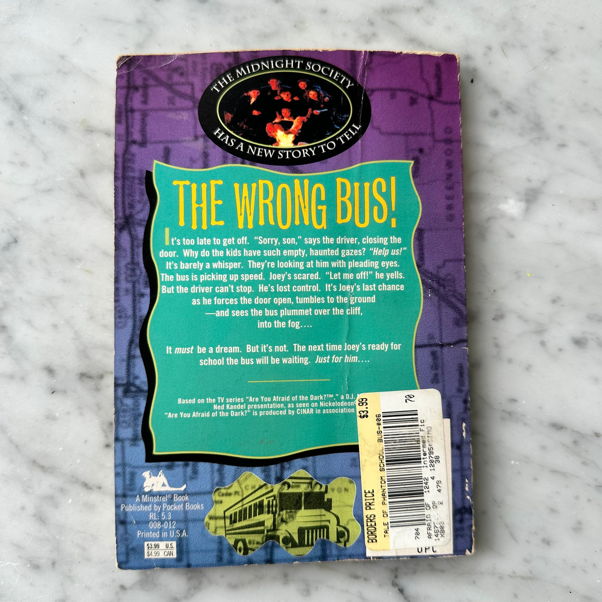 90’s Are You Afraid of the Dark Book #6