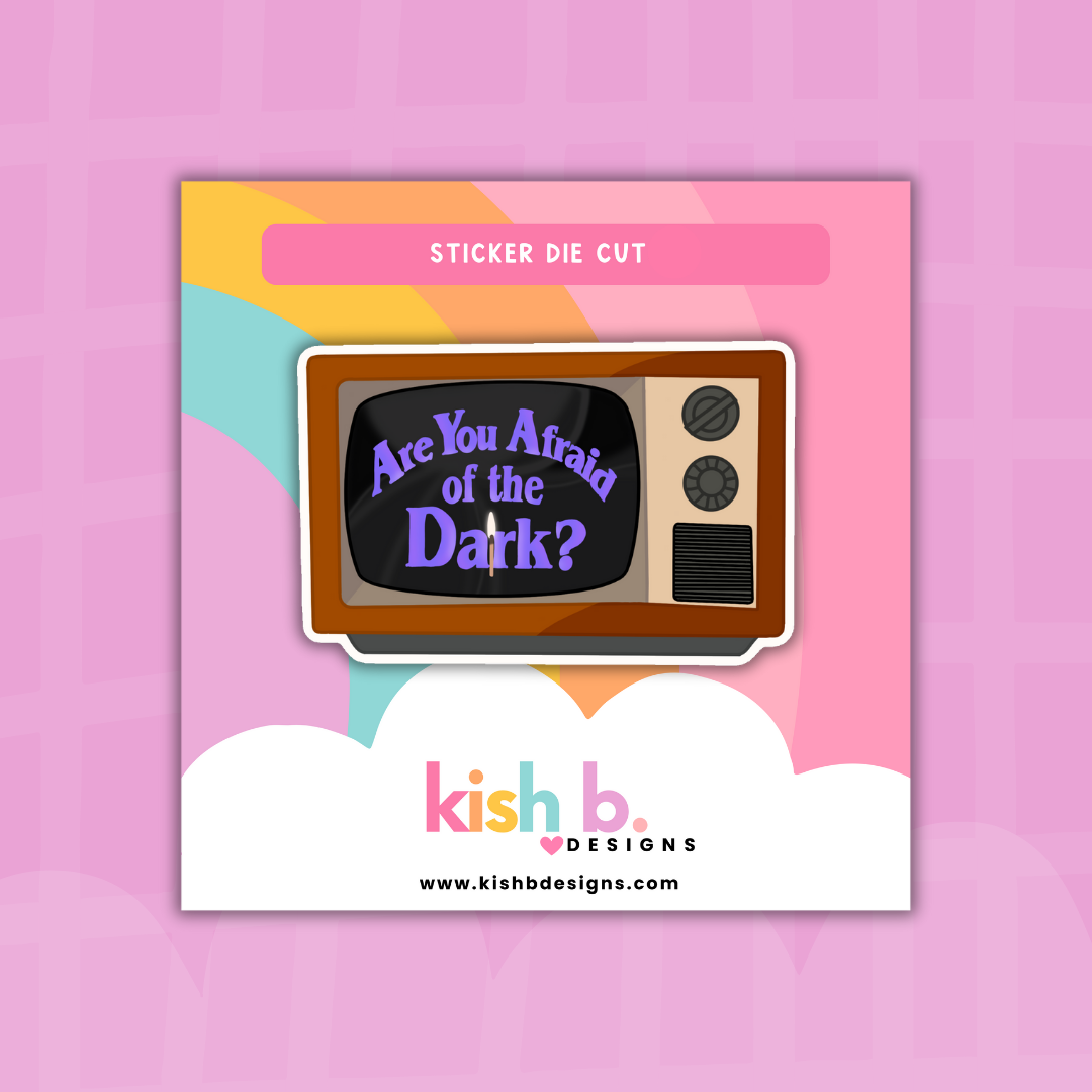 90's Nick Kid  TV Show | Sticker Die Cut