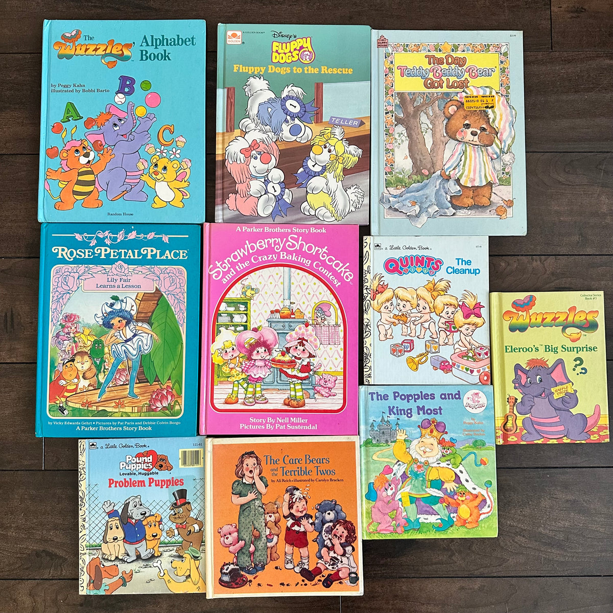 80’s Toy Character Book Lot