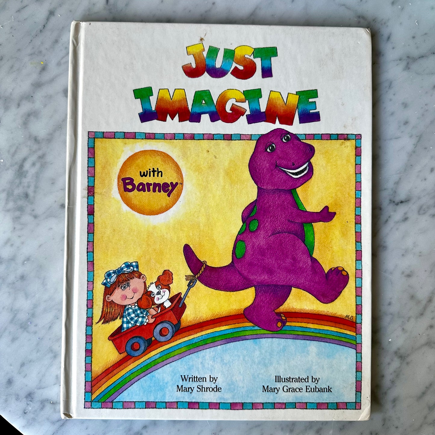 1993 Barney “Just Imagine” Book