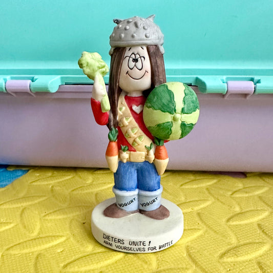 1982 Cathy Comic “Dieters Unite” Ceramic Figurine