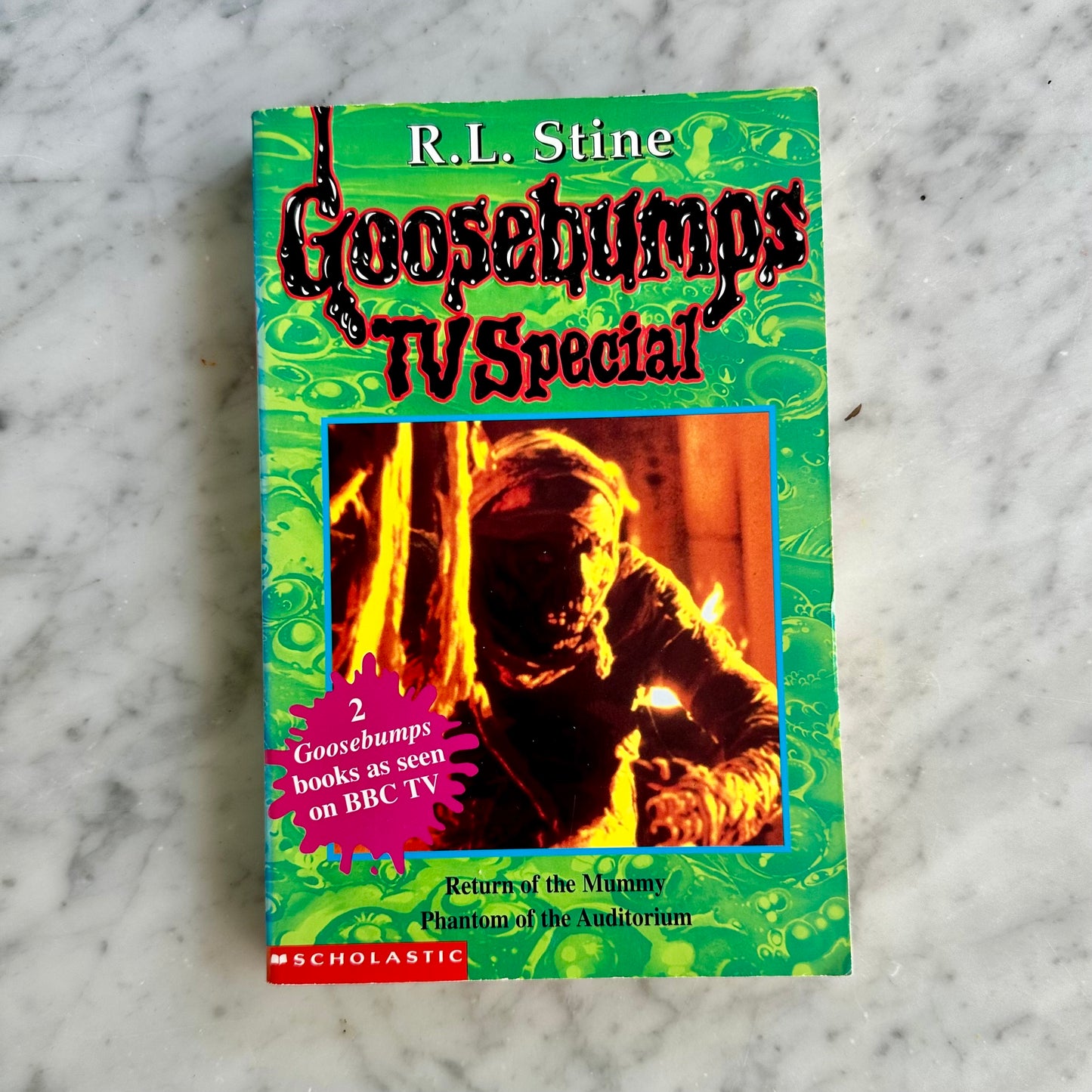 1997 UK Goosebumps “TV Special” Book