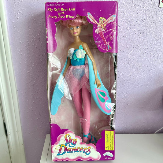 1996 Sky Dancers Doll In Box