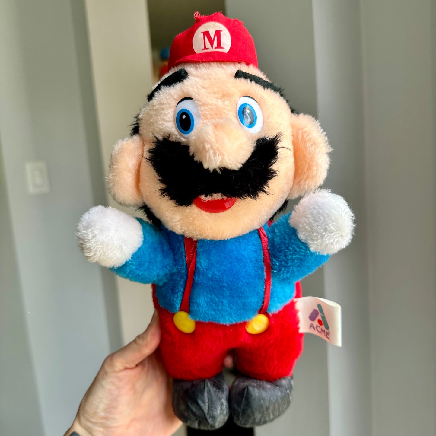 1988 Mario Bros Plush
