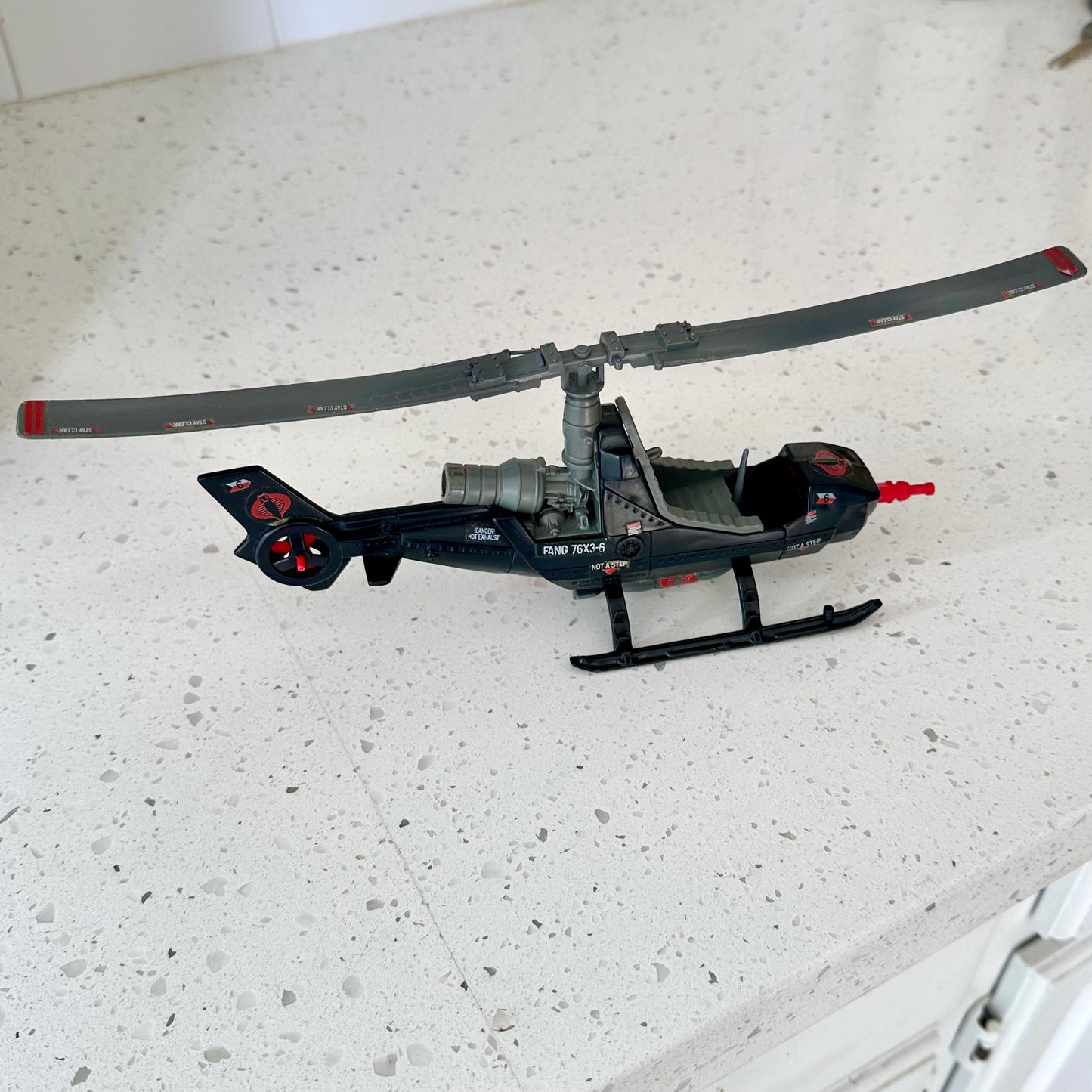 1983 G.I. Joe Cobra Fang Helicopter